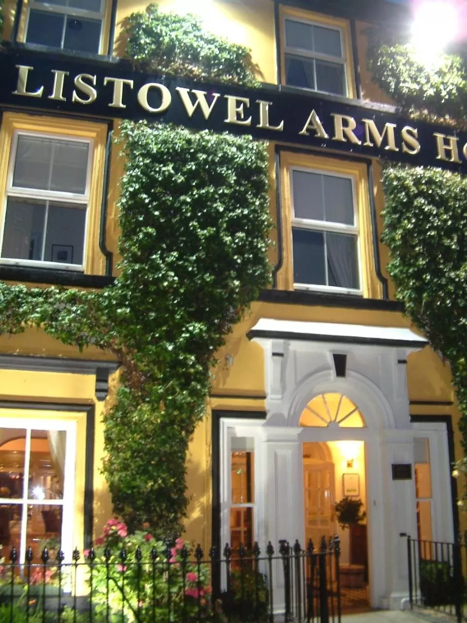 Facade/entrance in The Listowel Arms Hotel