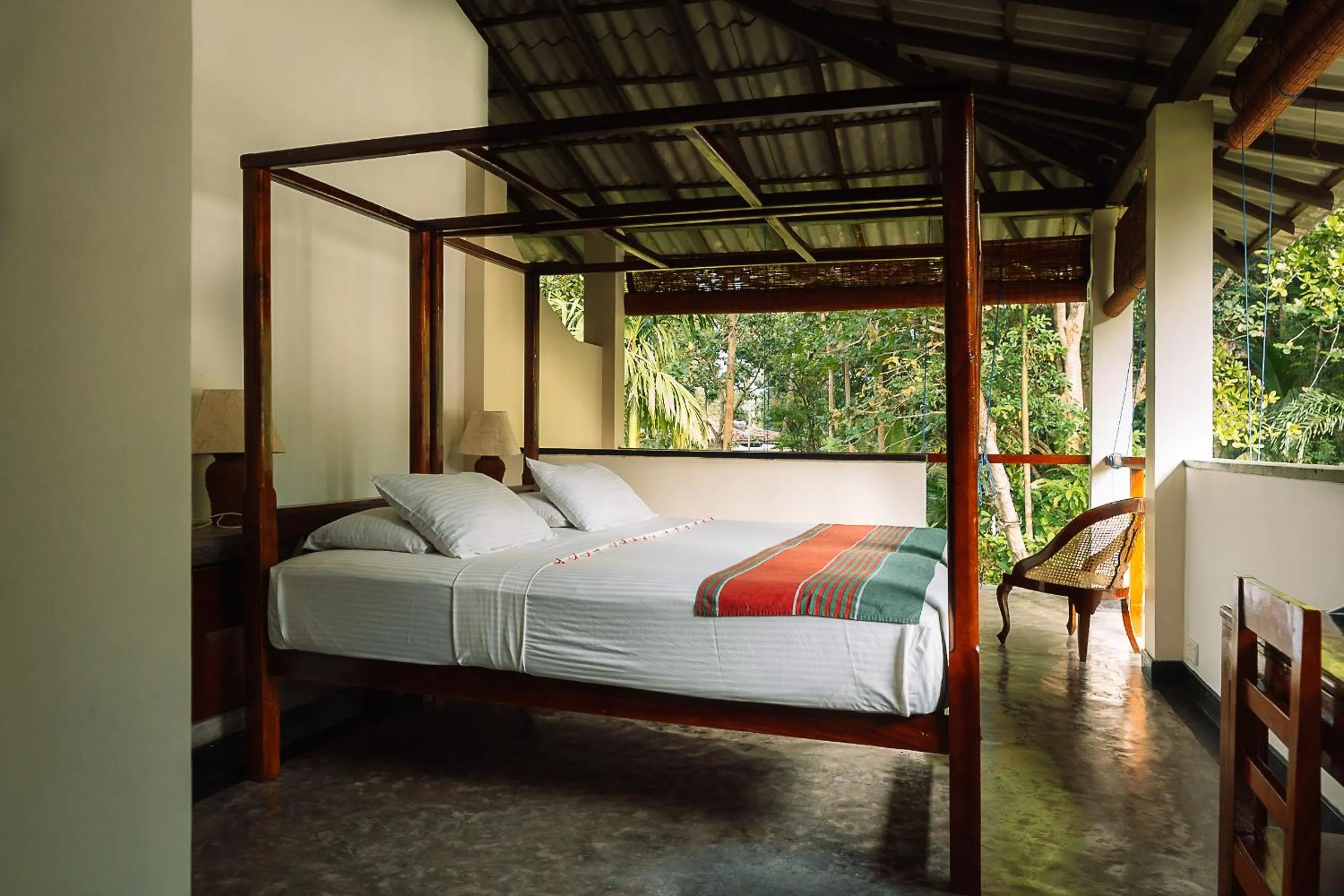 Bed in Talalla Retreat