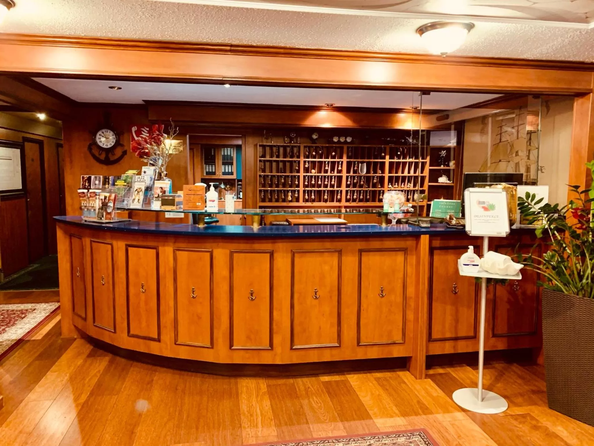 Lobby or reception in Botel Albatros