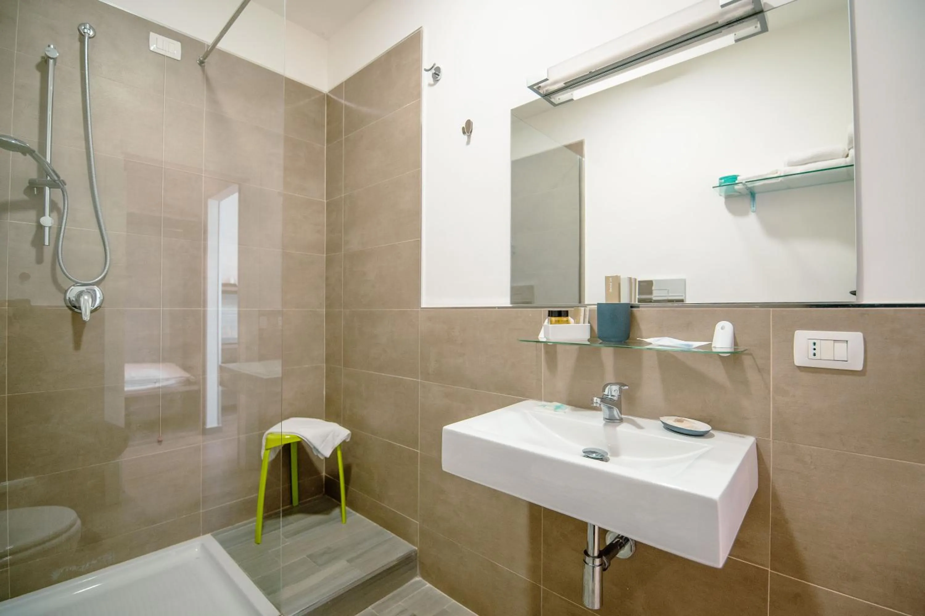 Bathroom in Hotel Bruman Salerno