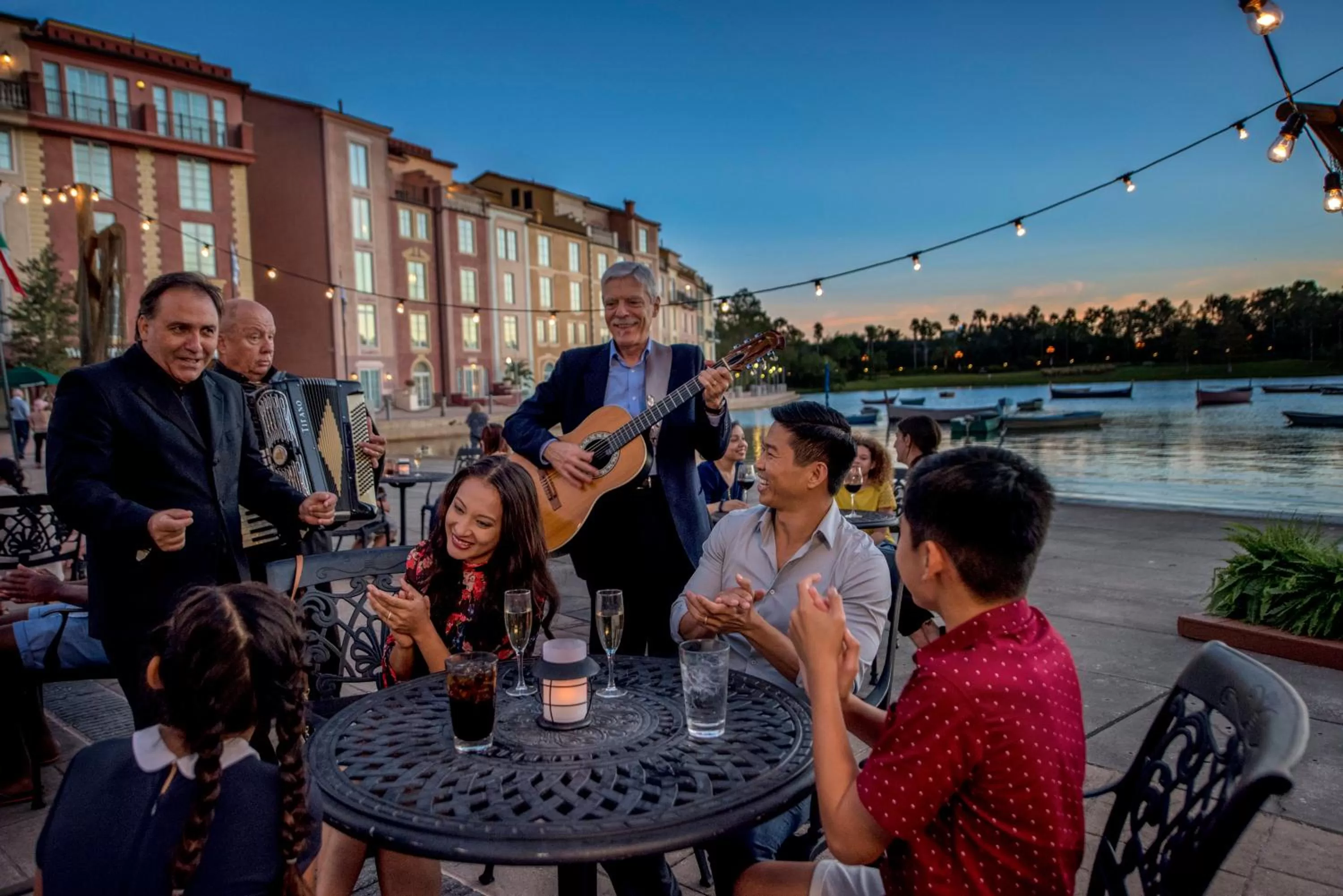 Restaurant/places to eat in Universal's Loews Portofino Bay Hotel