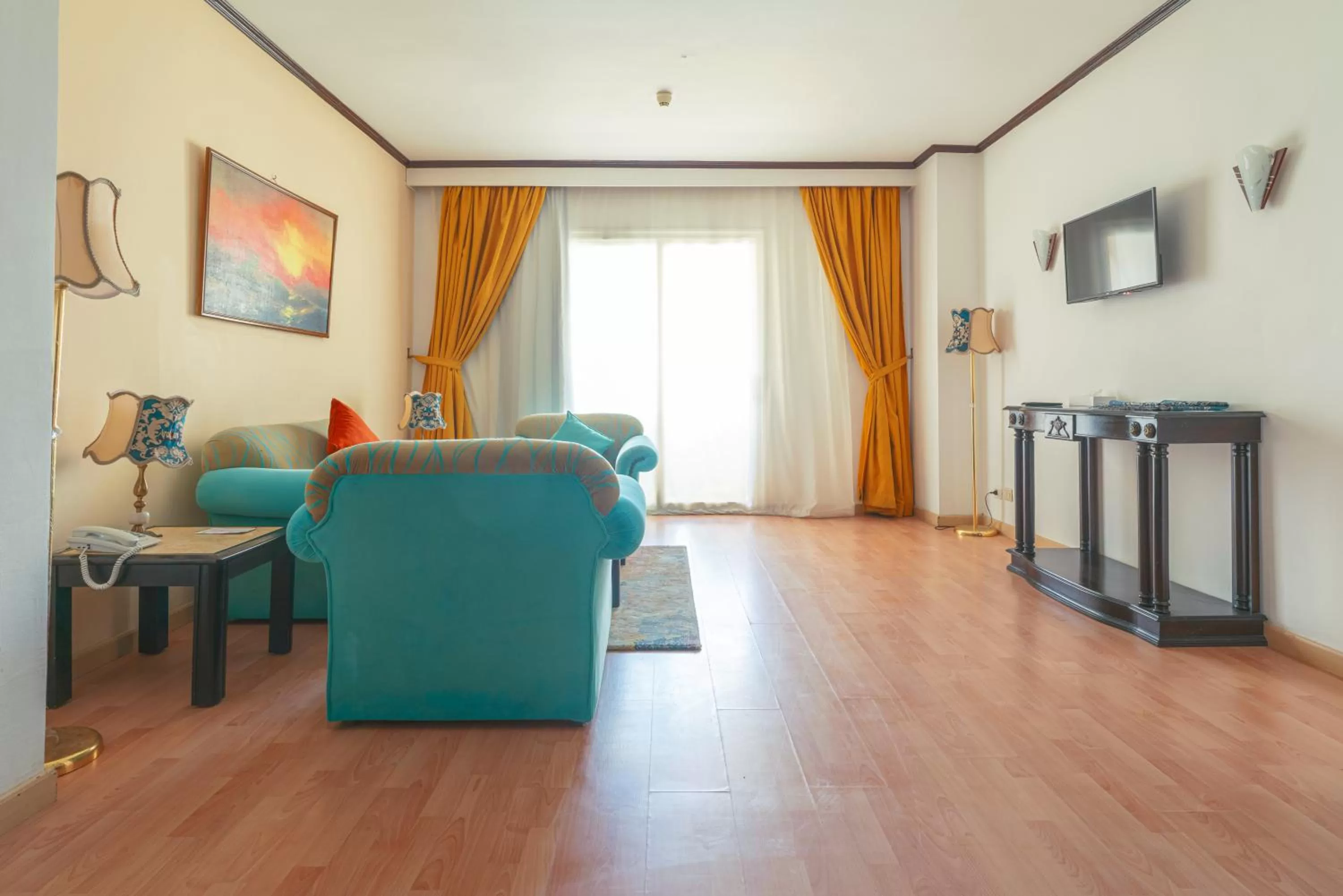 Living room, Seating Area in Aracan Portsaid