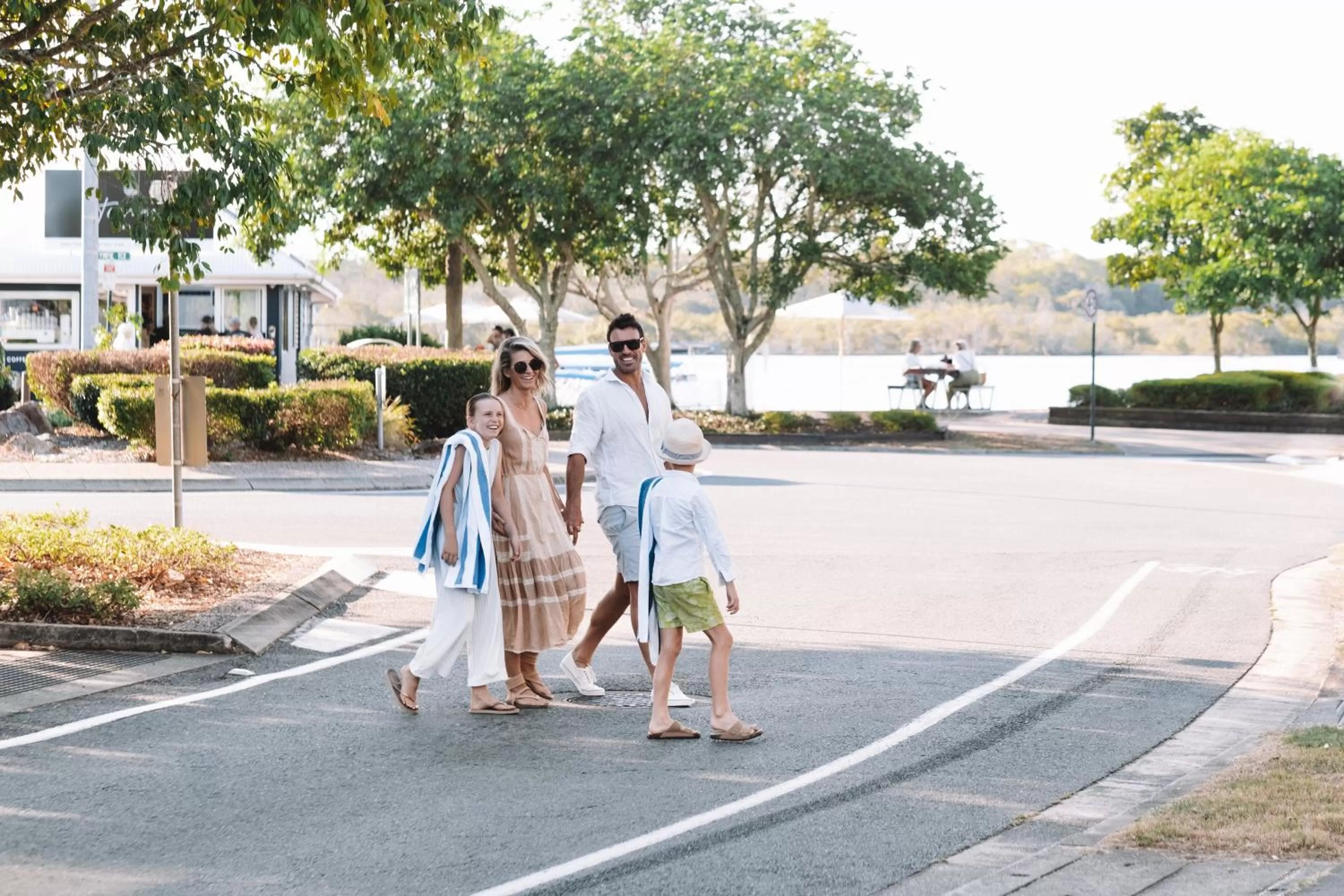 River view in Noosa Place Resort