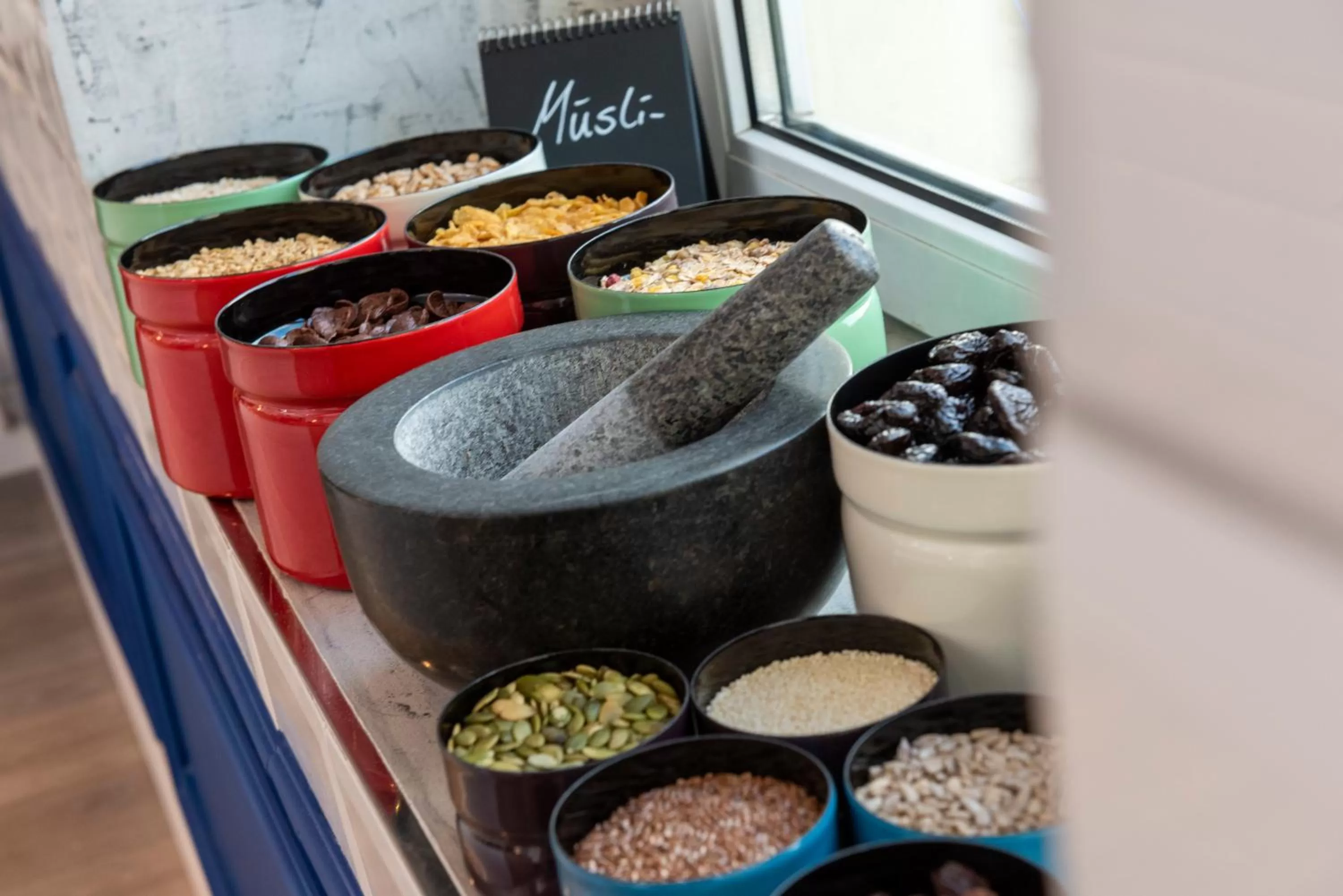 Buffet breakfast in ibis Styles Dresden Neustadt