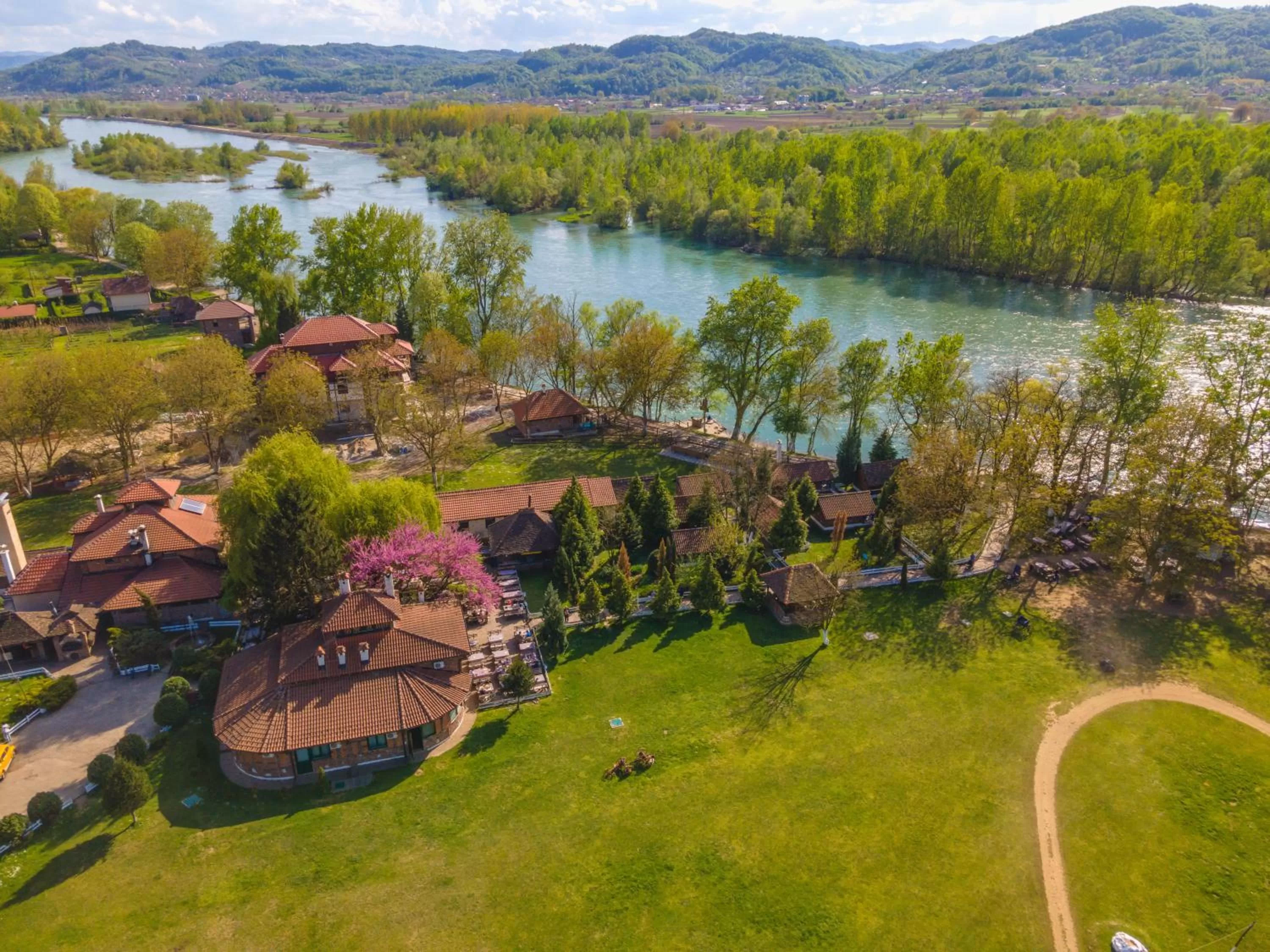 Property building in B&B Etno Village Sunčana Reka