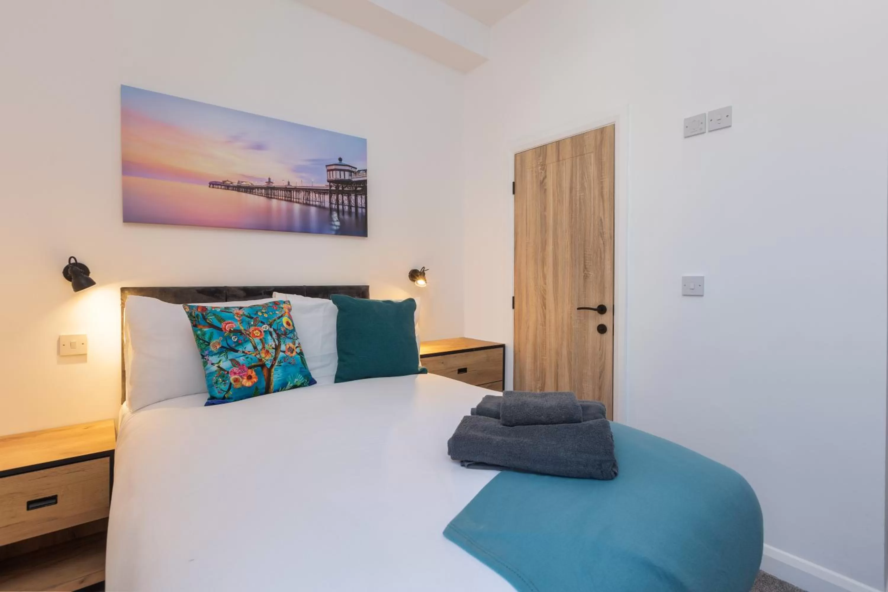 Bed in Charles Alexander Short Stay - TheWestern Blackpool