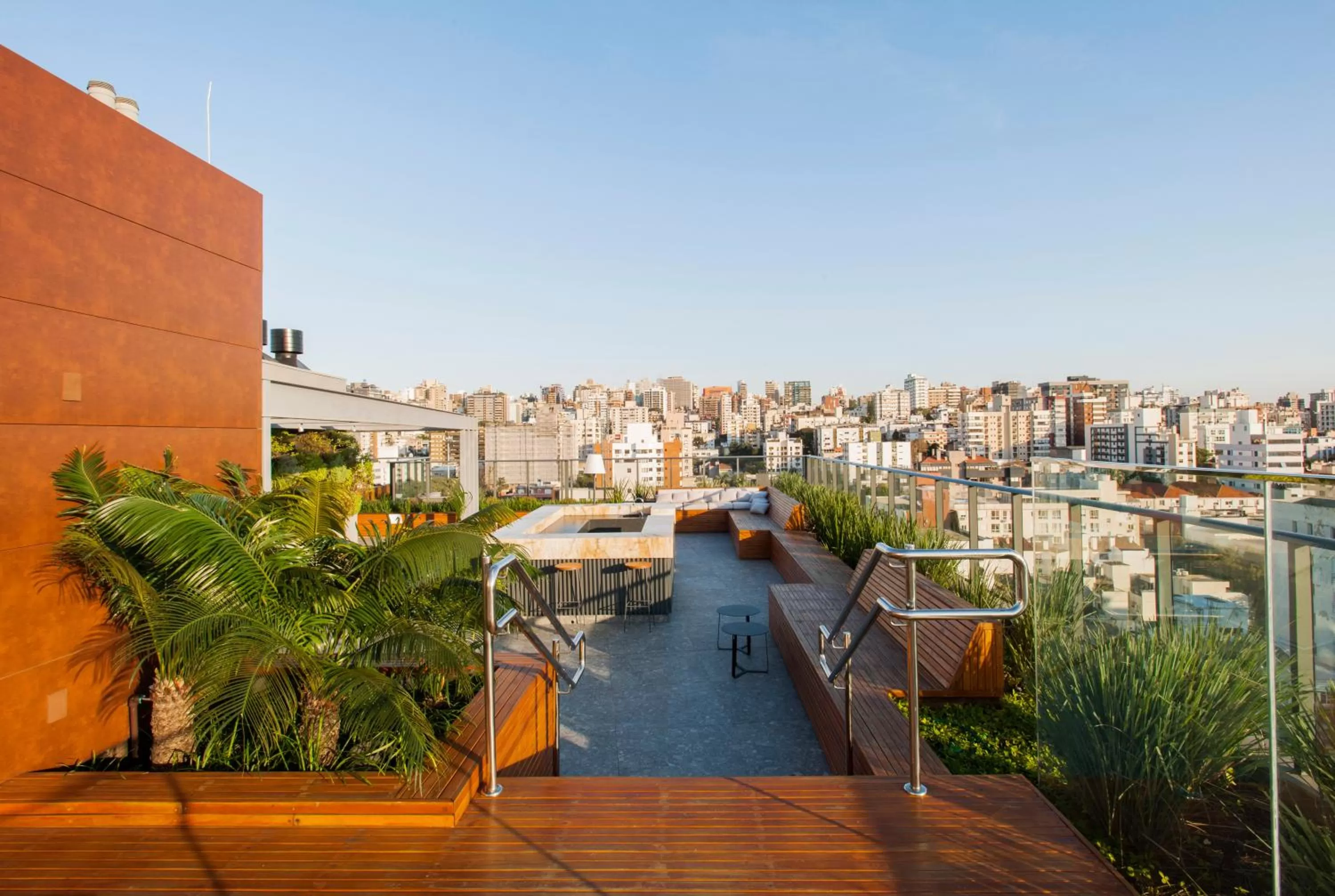 Balcony/Terrace in Cityhome GO 24 Porto Alegre