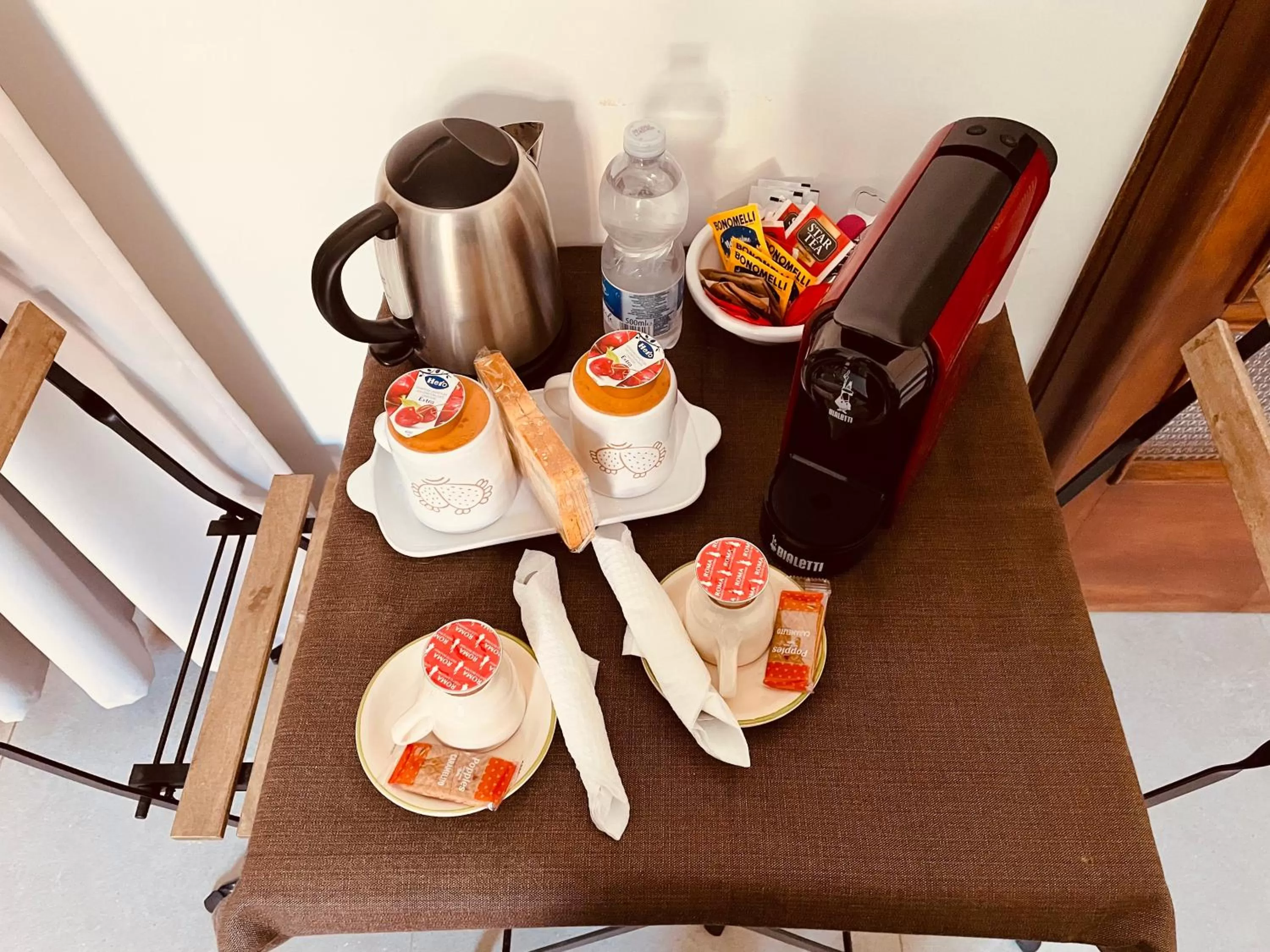 Coffee/tea facilities in BnB FICO
