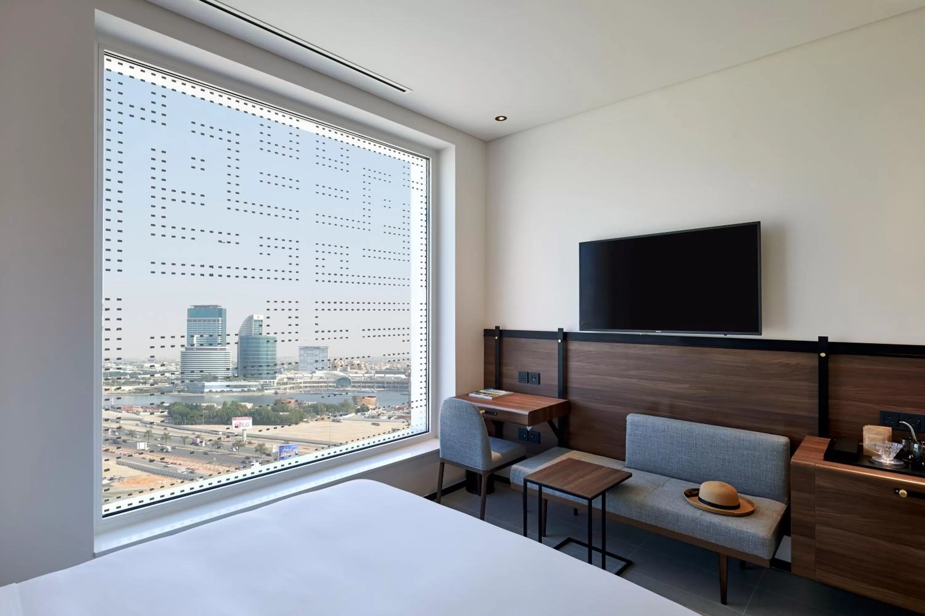 Nearby landmark, Bed in FORM Hotel Al Jaddaf, Dubai, a Member of Design Hotels