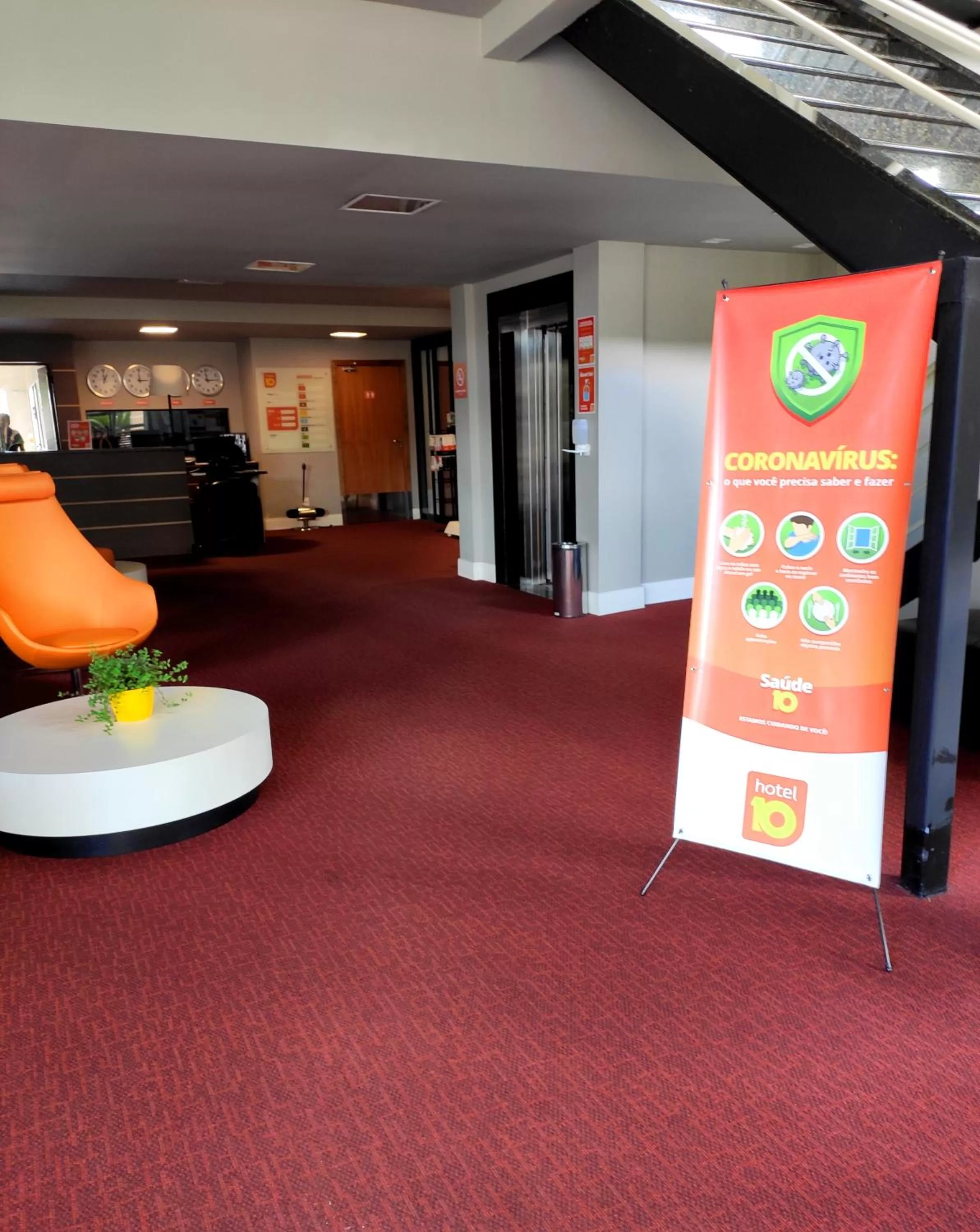 Facade/entrance in Hotel 10 Goiânia