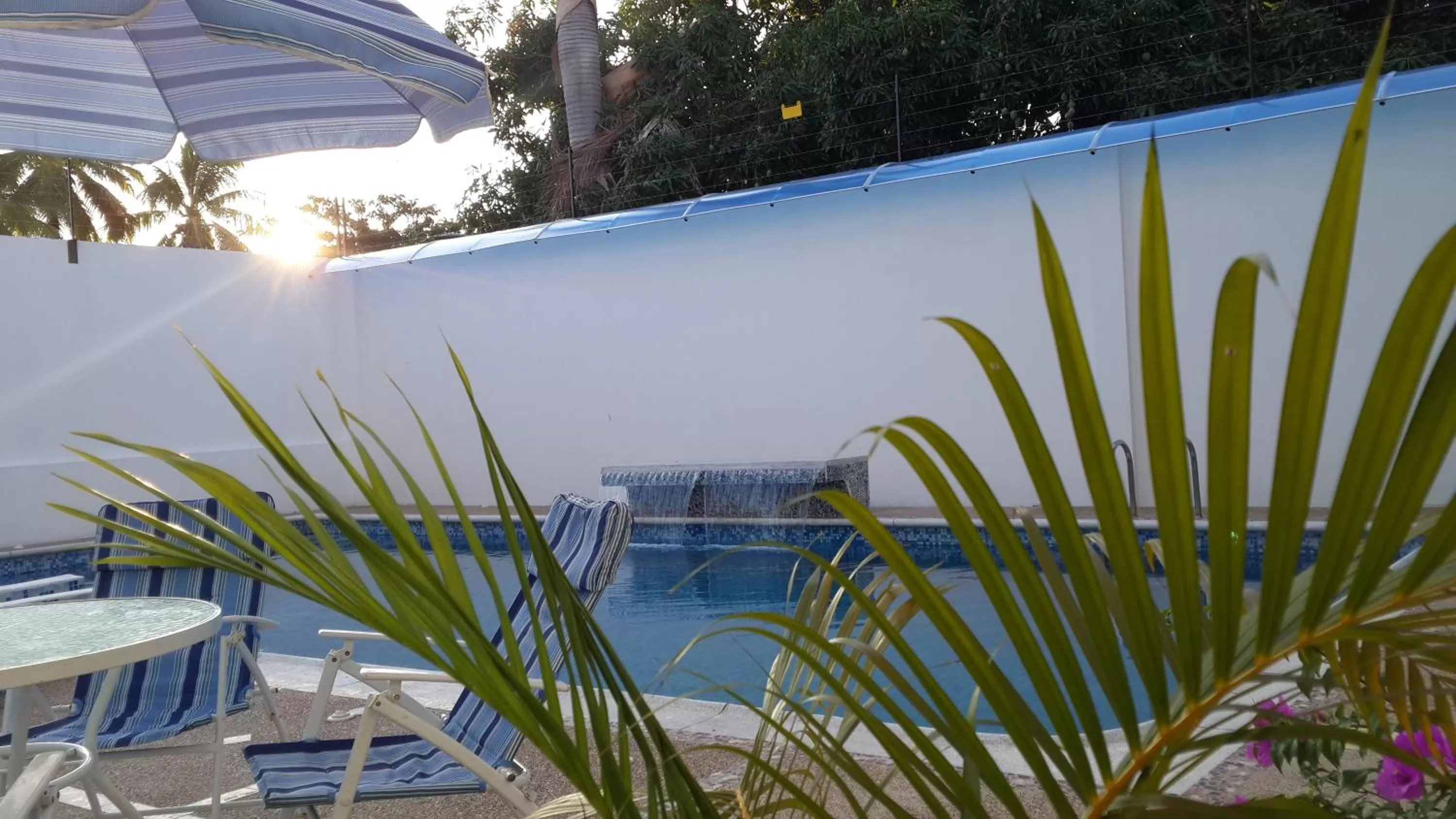 Swimming Pool in Tropical Resort Tocaima