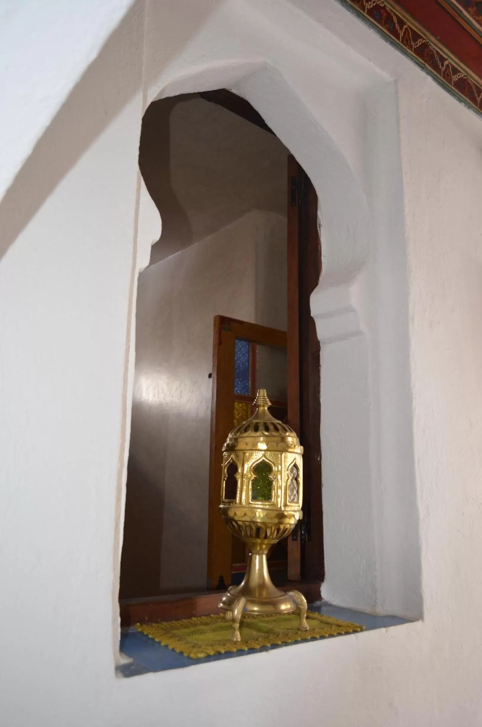 Decorative detail, Drinks in Dar Meziana