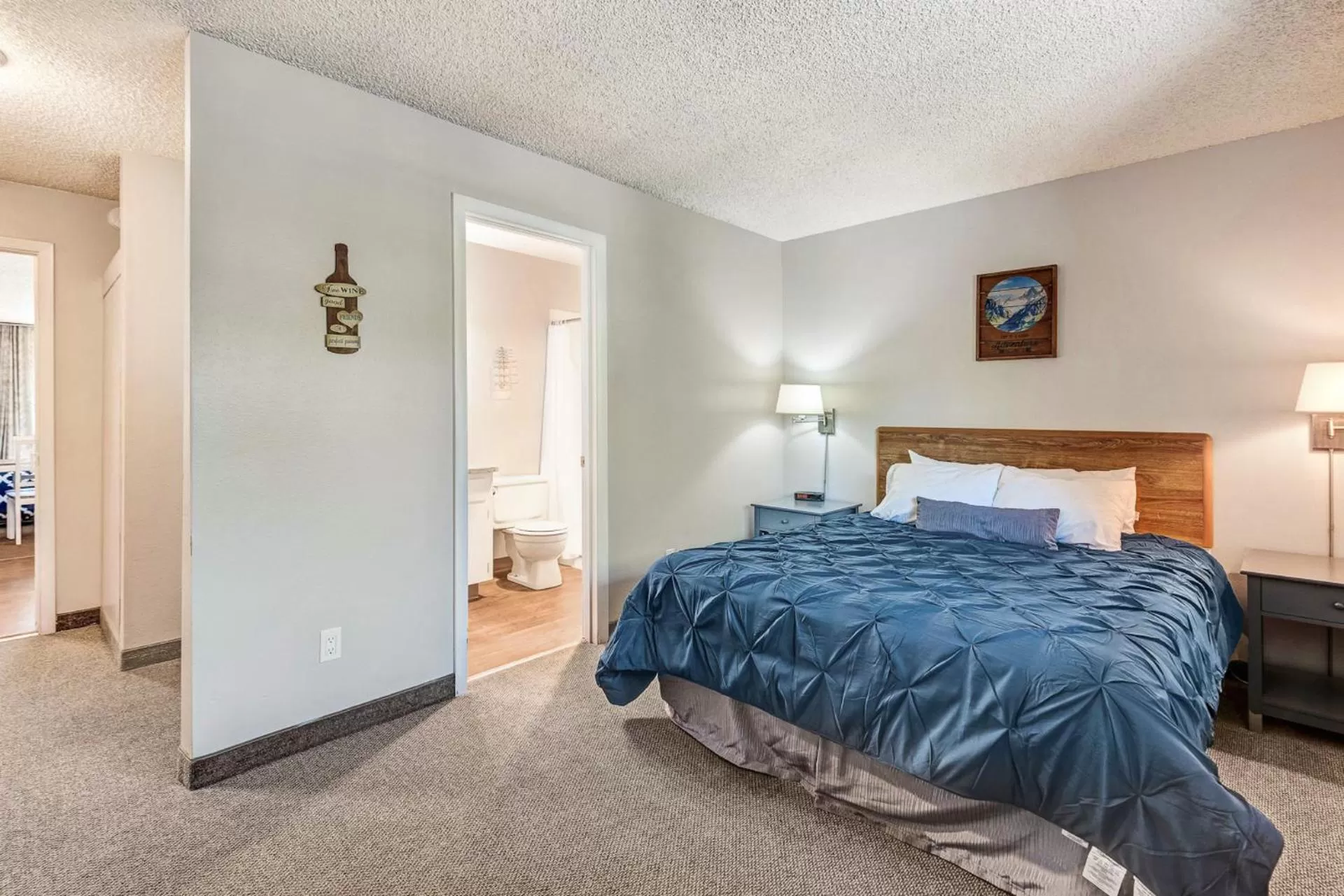 Bed in Bend Riverside Condos