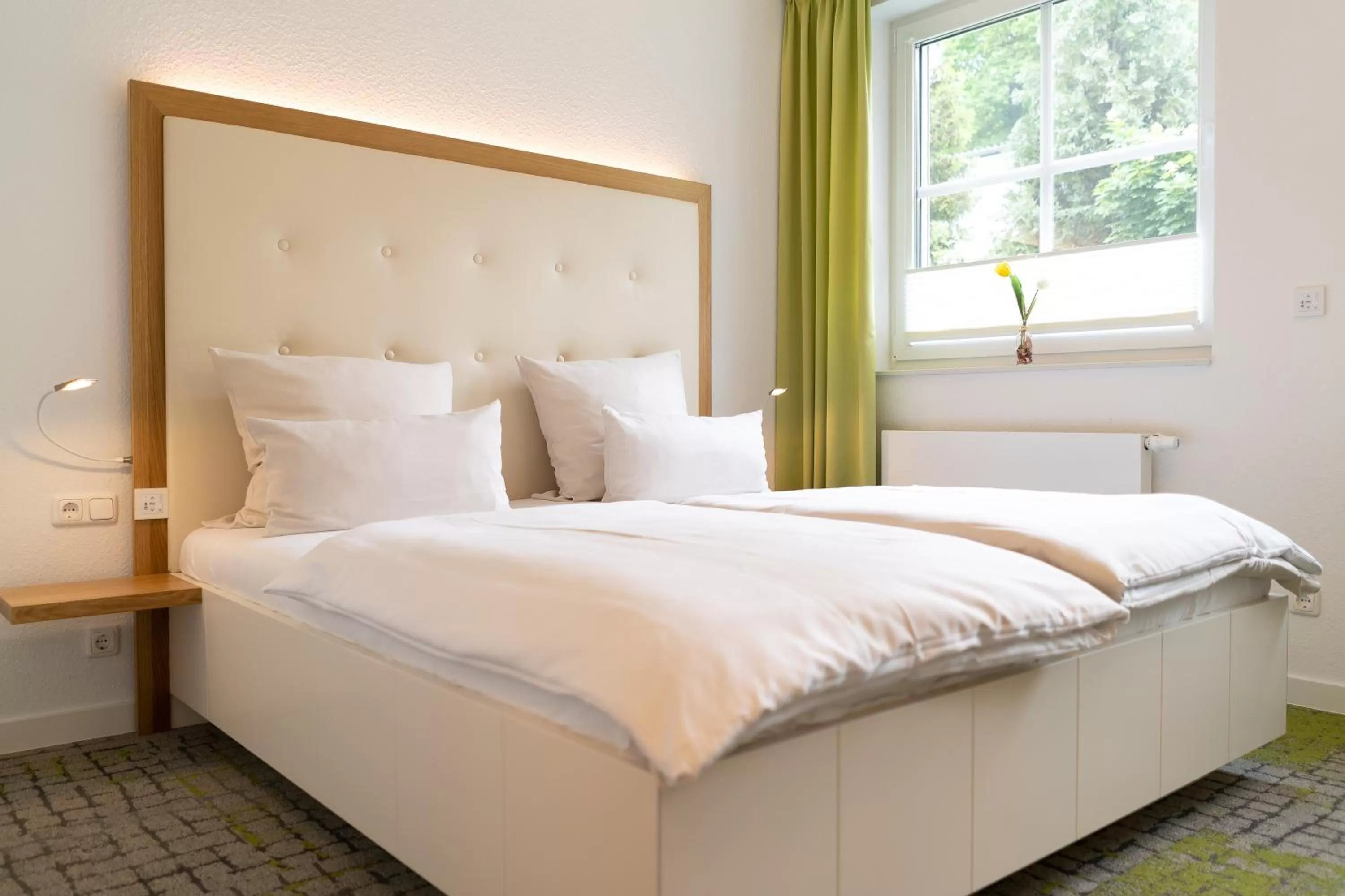 Bed in Hotel zum Kuhhirten