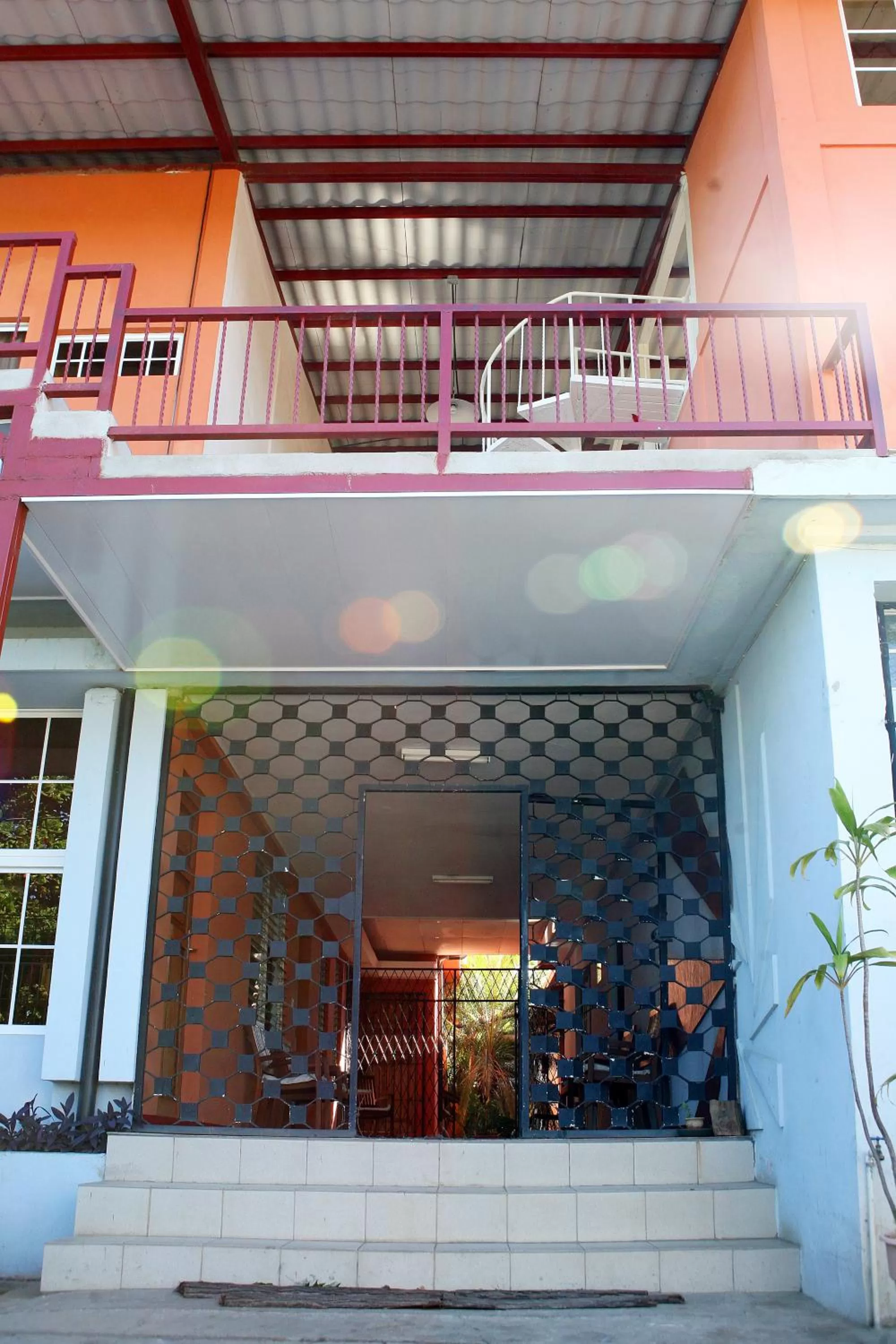 Patio in Hotel Valerie