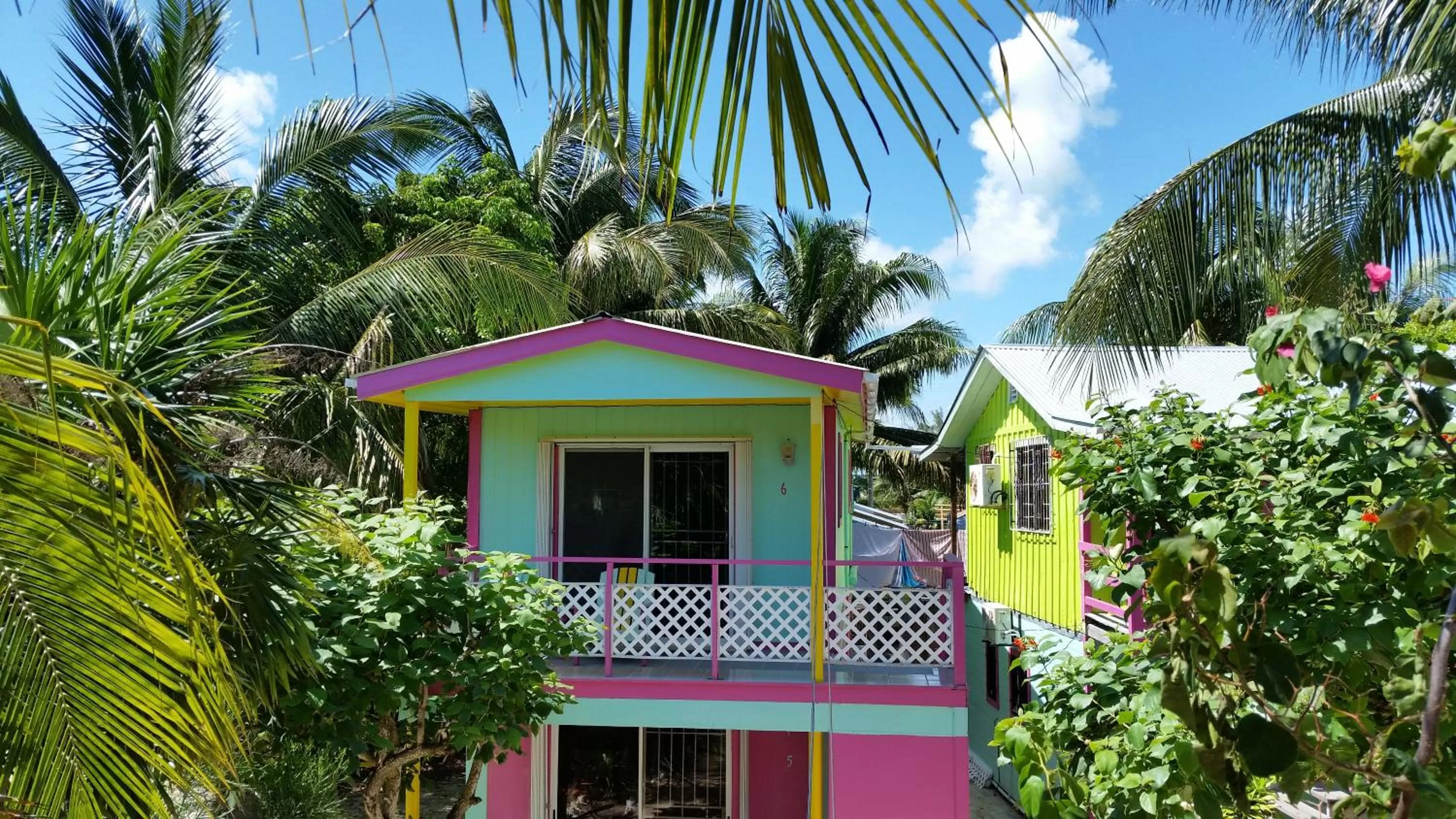 Patio, Property Building in Barefoot Beach Belize