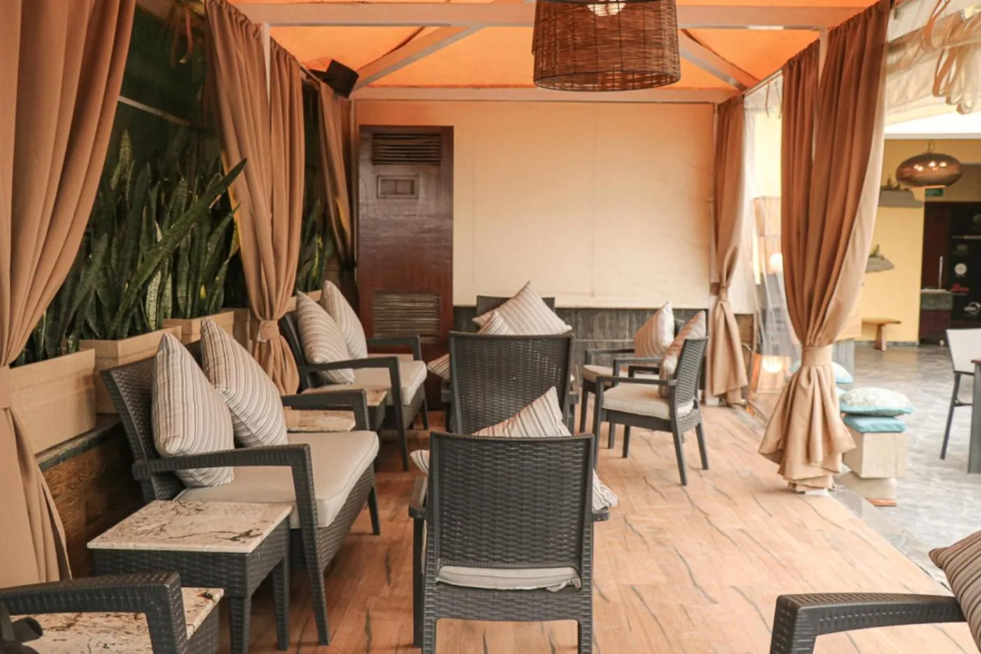 Balcony/Terrace in Hotel Eternity