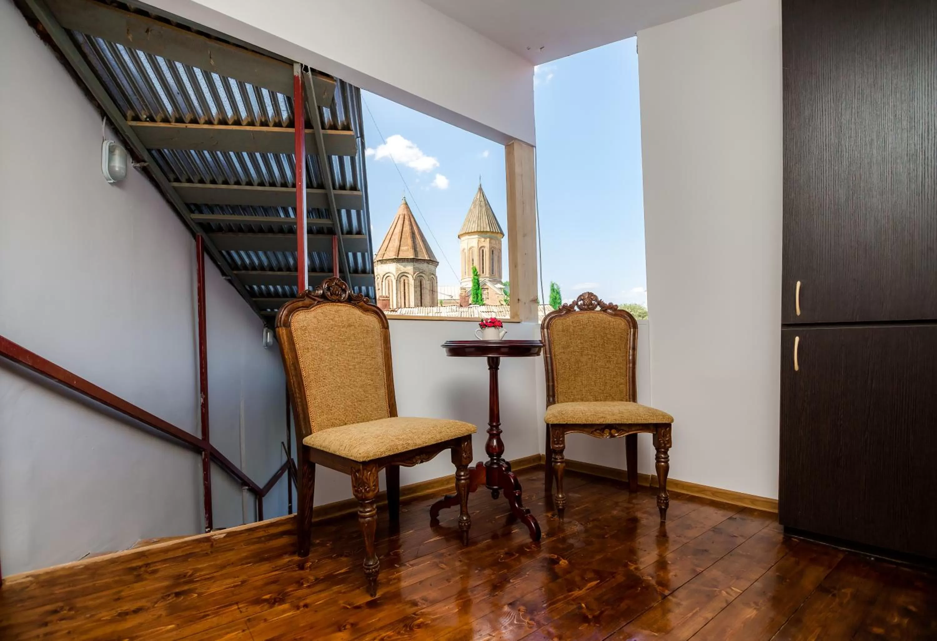 Landmark view, Seating Area in VovaDoma