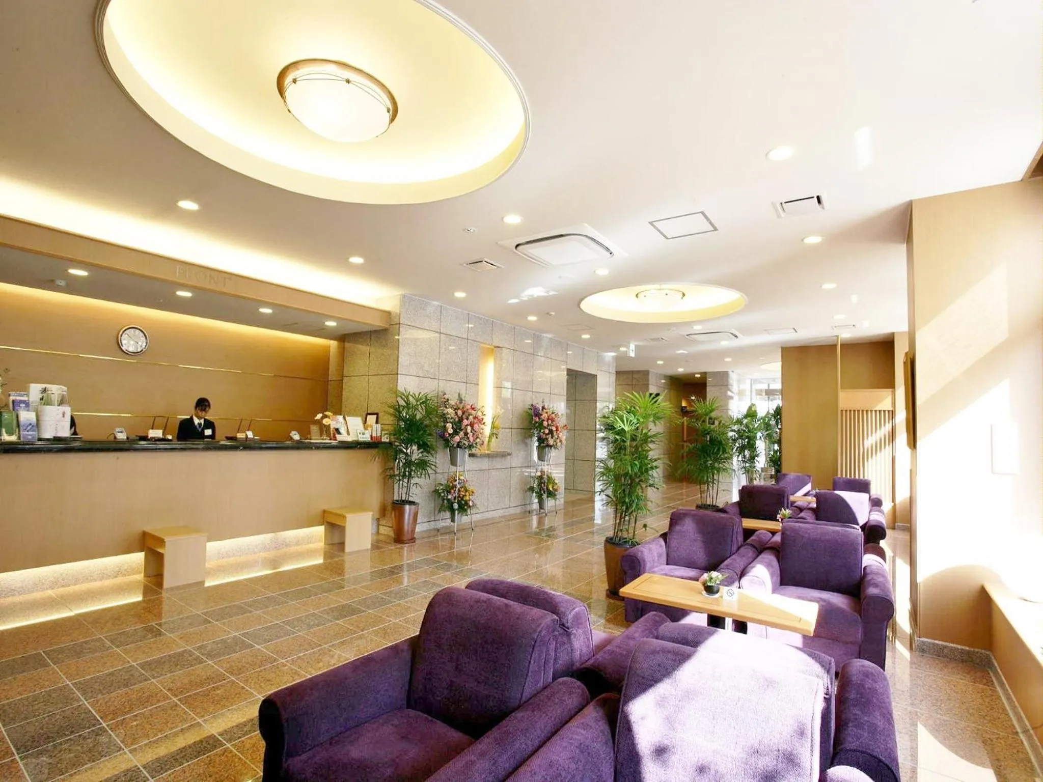 Lobby or reception in Hotel Route-Inn Hamanako