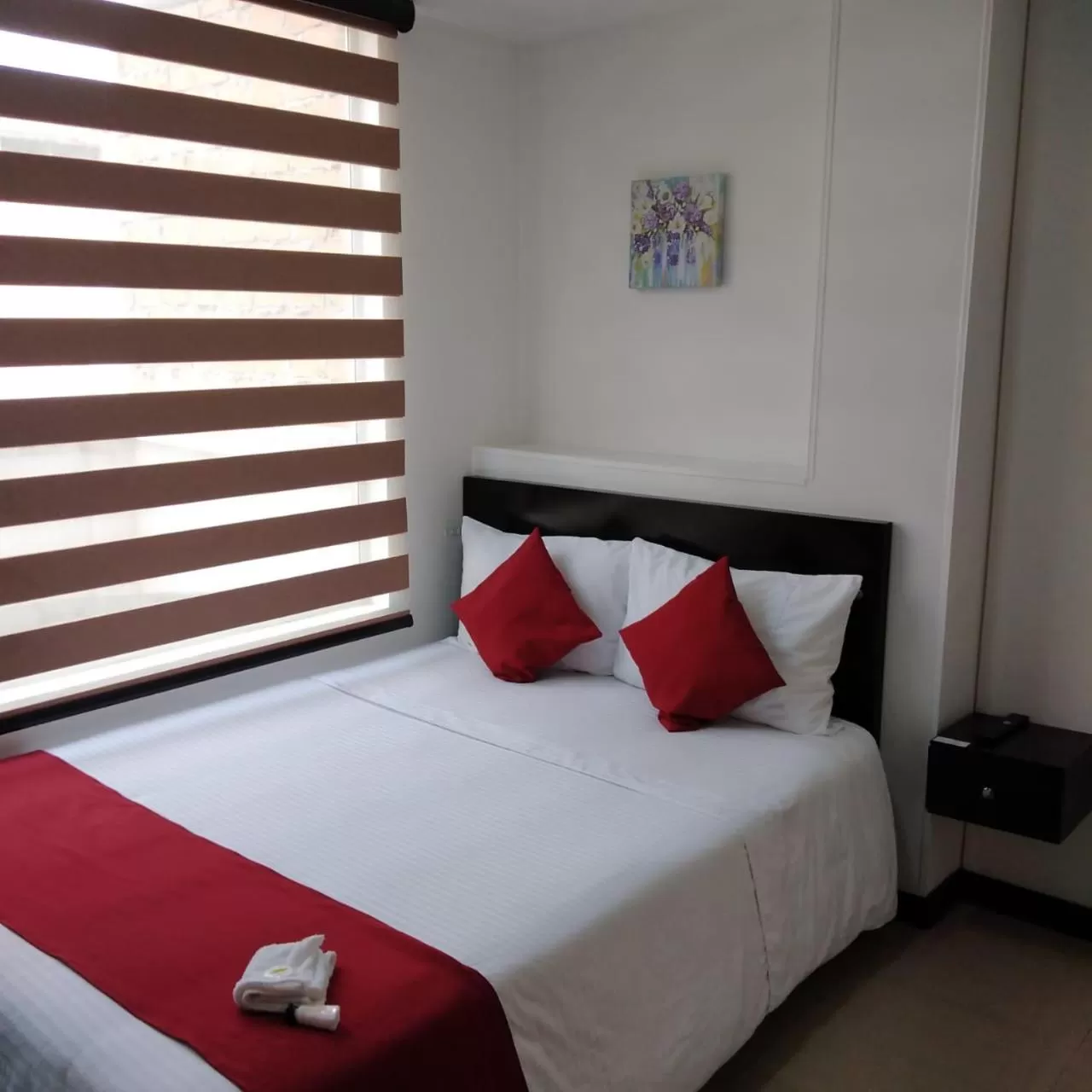 Bed in Hotel Naisca 47