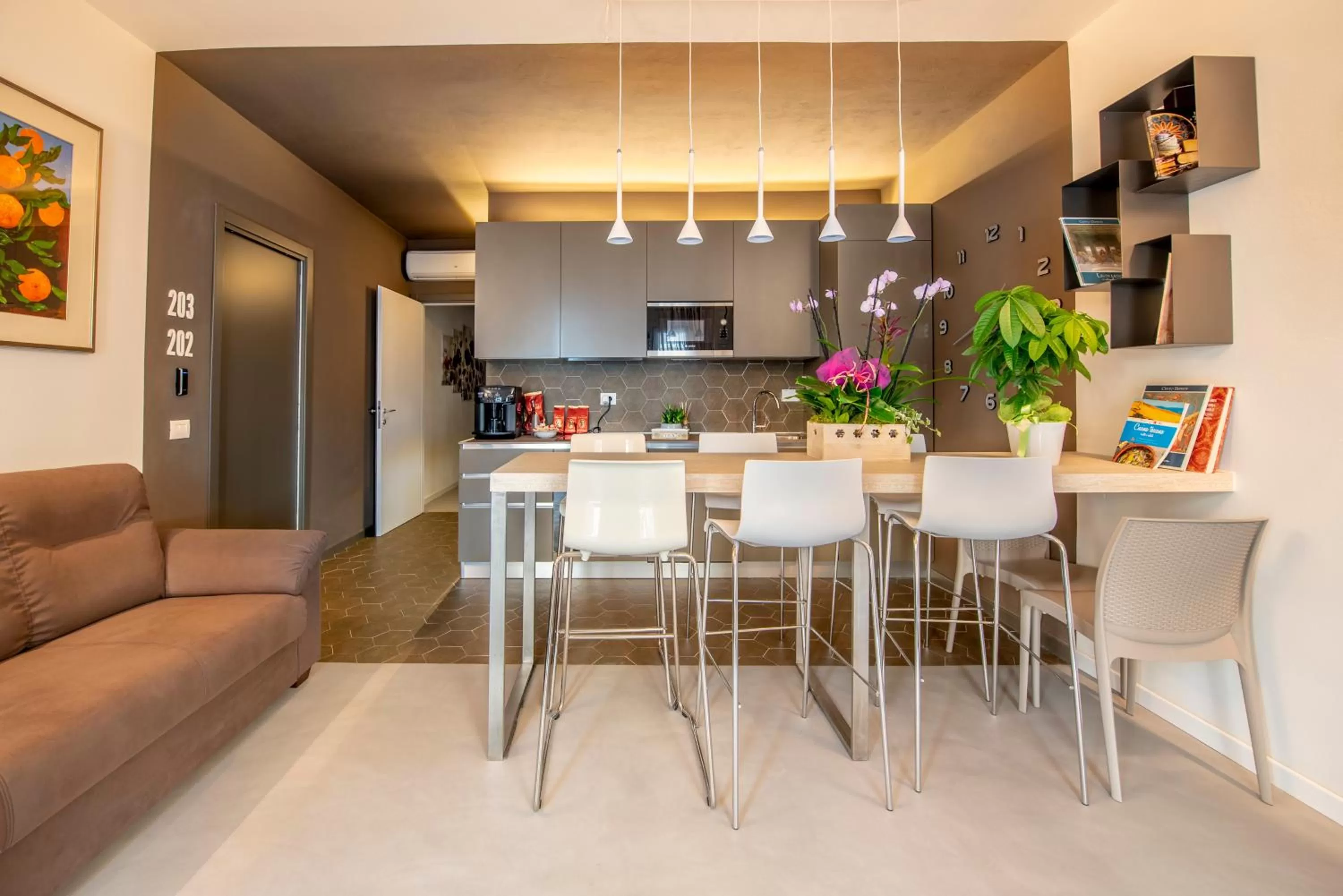 Communal lounge/ TV room in Casa Ercoli B&B