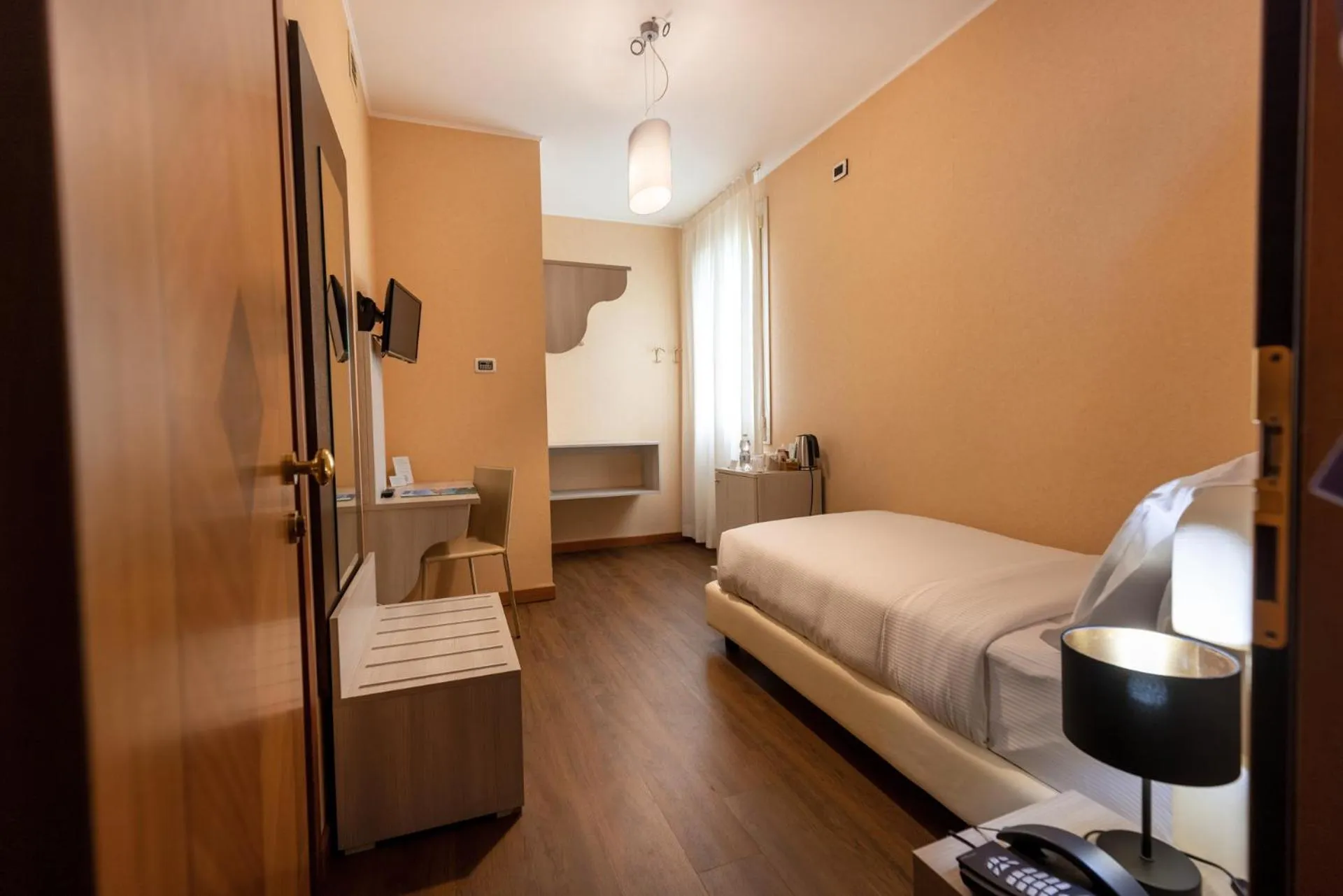 View (from property/room), Bed in Mefuta Hotel