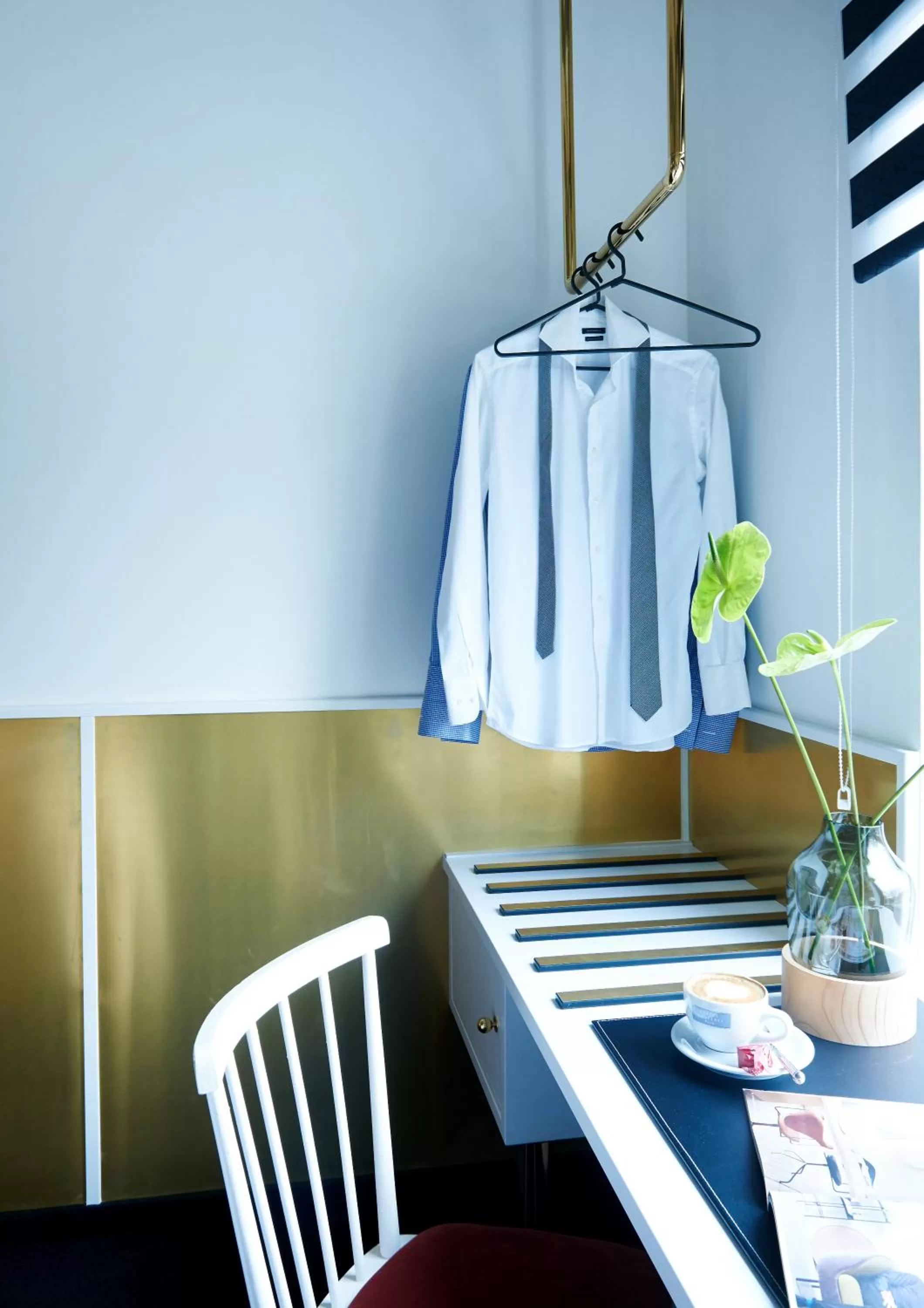 Decorative detail in Five Rooms