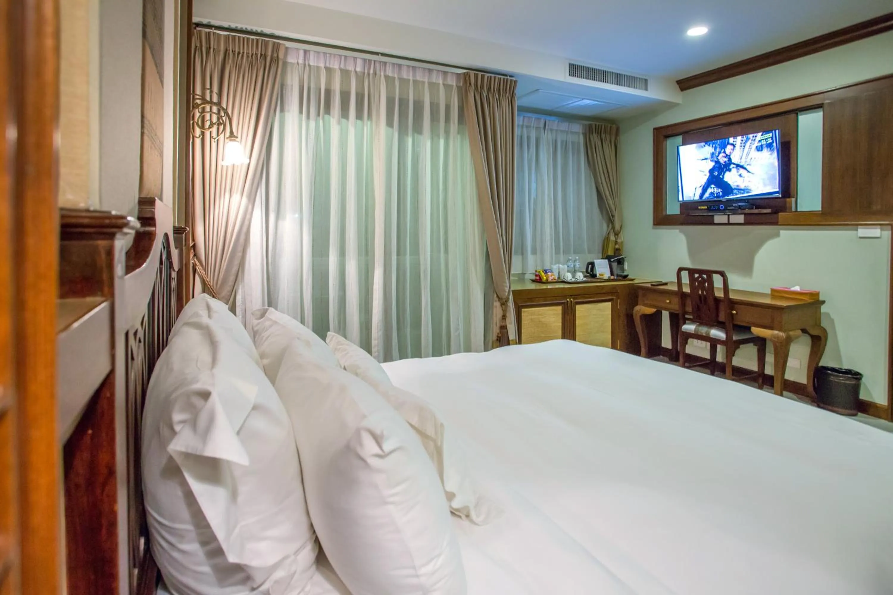 Bed in Chankam Boutique Hotel