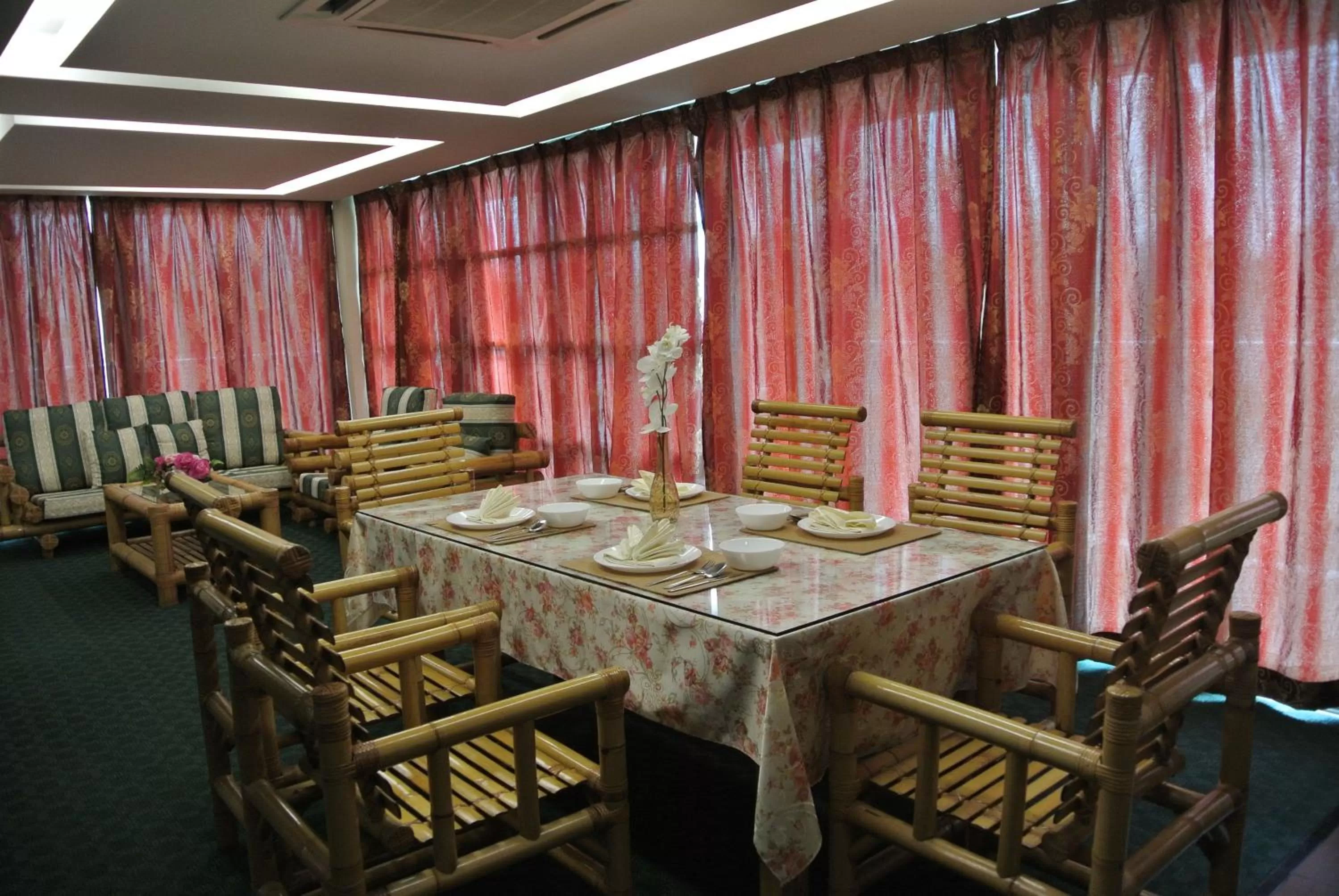 Living room in Melang Inn