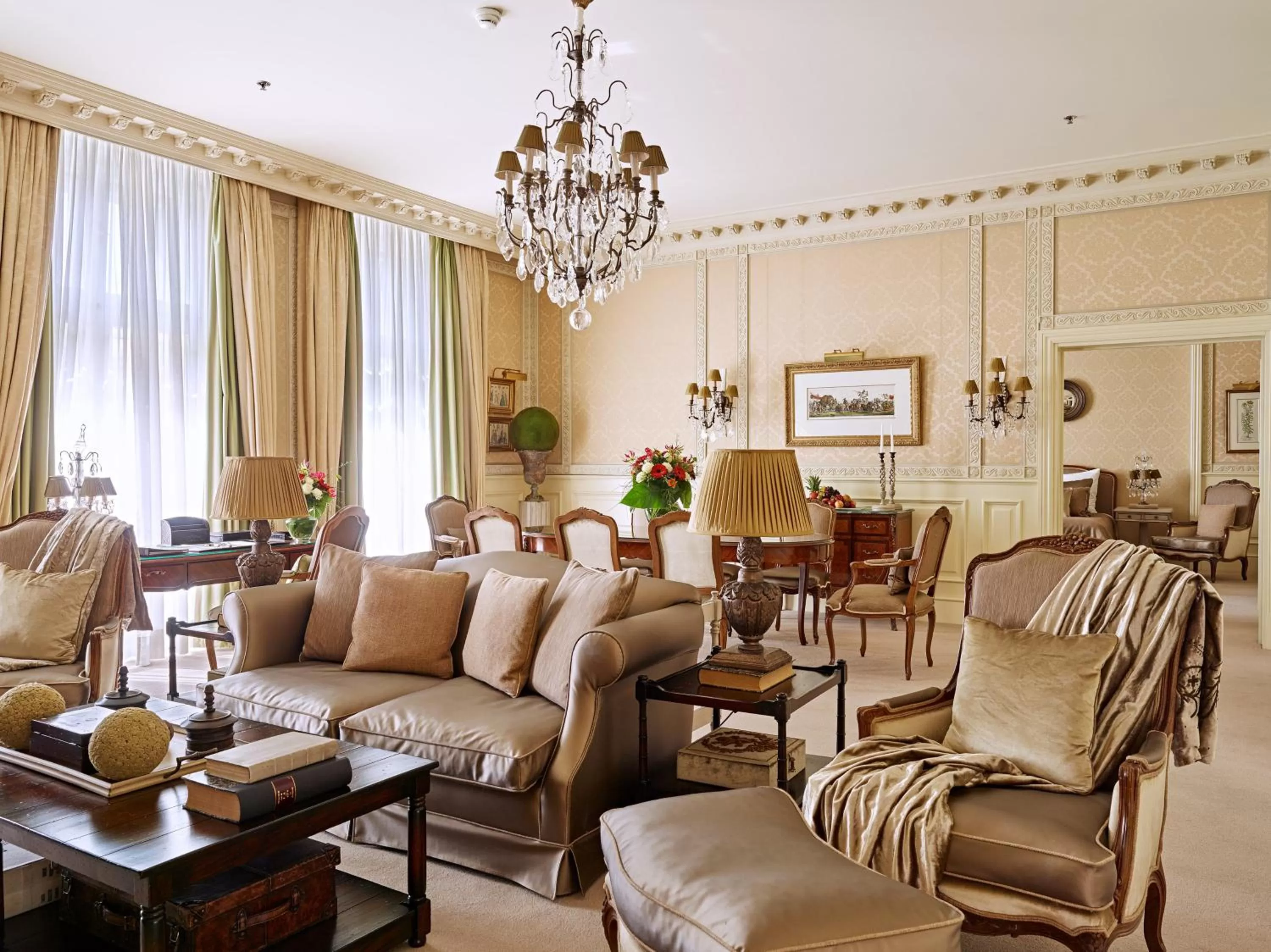 Bedroom in Grand Hotel Wien