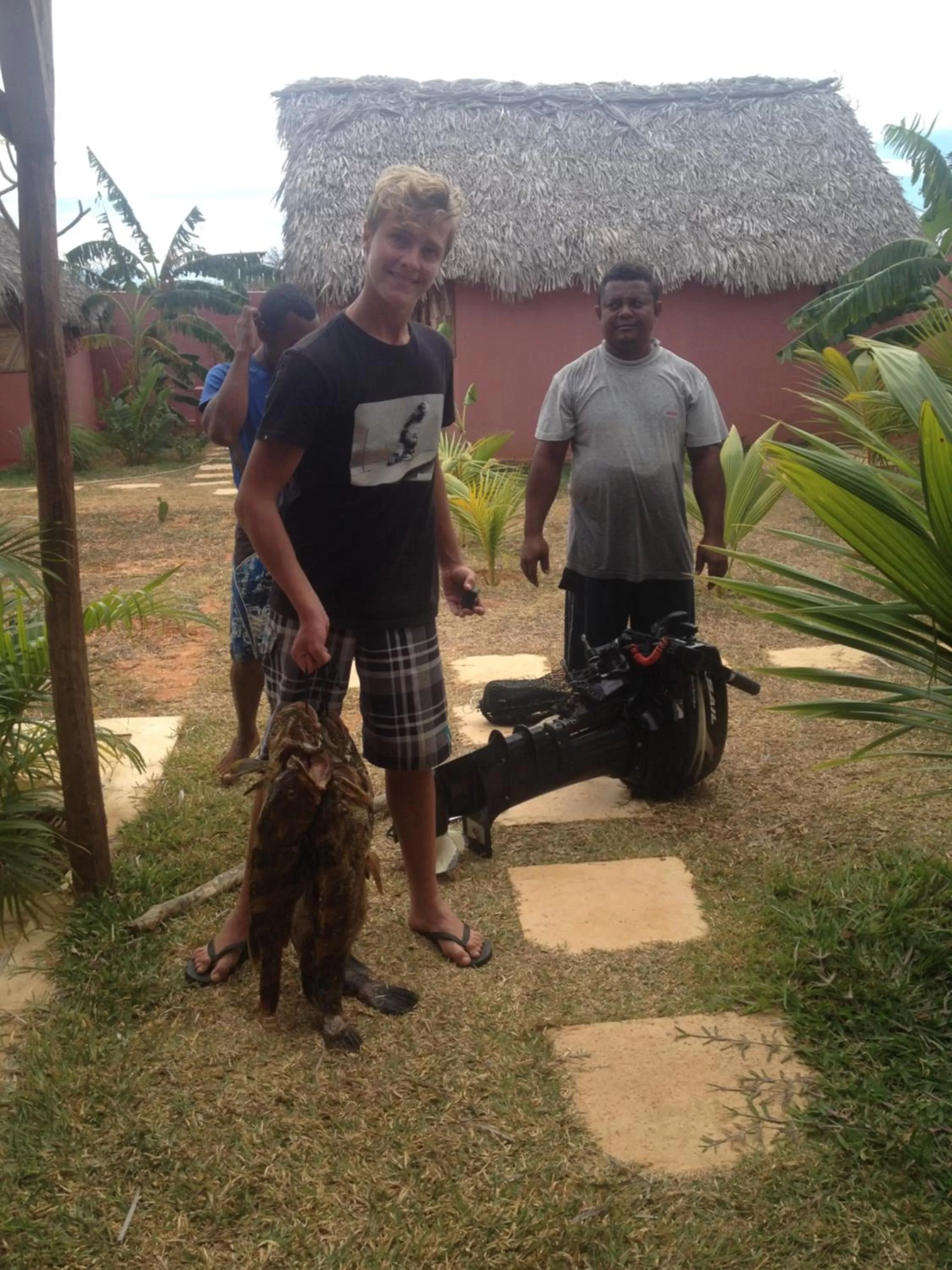 Fishing in Le Trou Normand