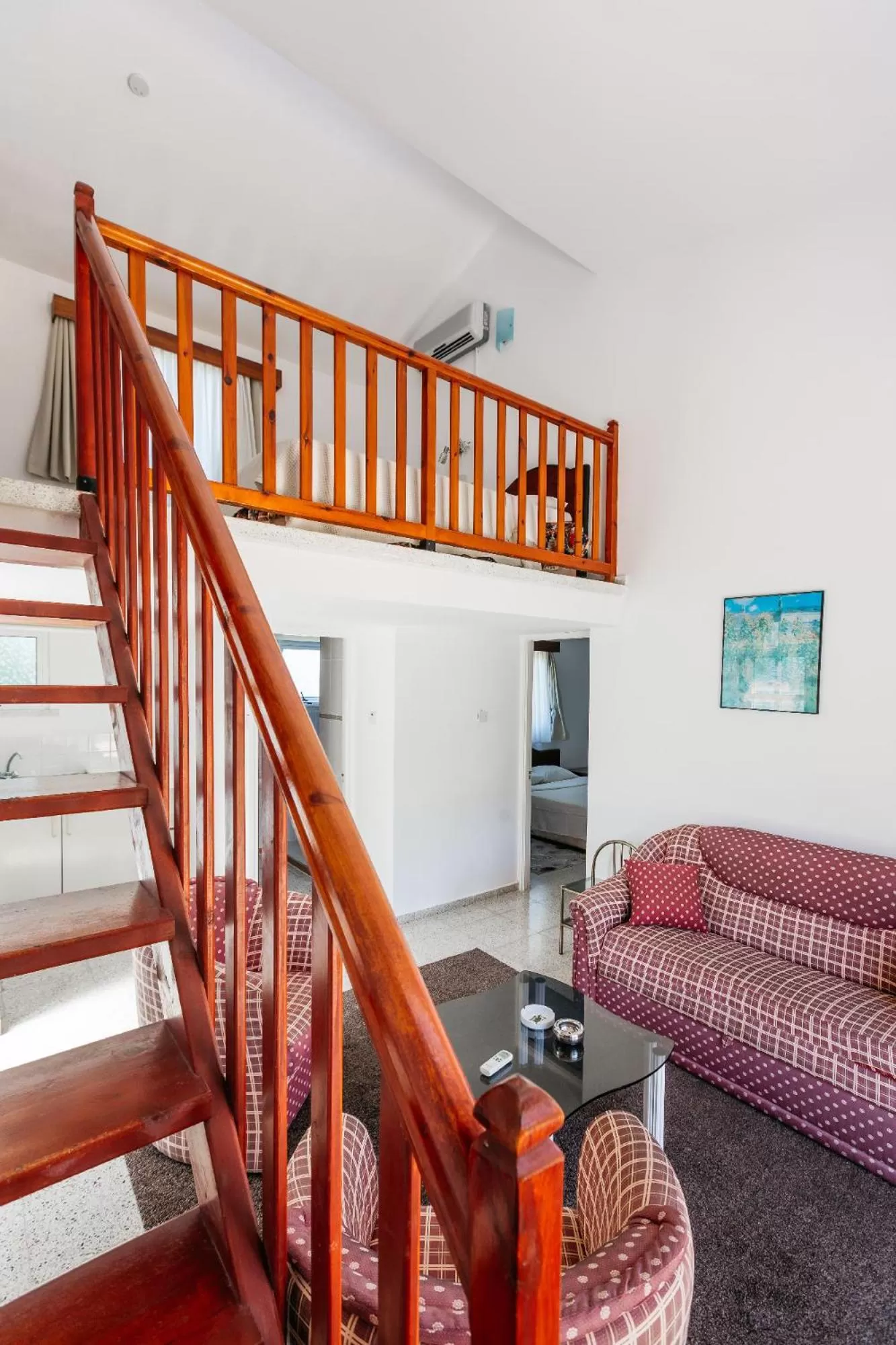 Seating area in Citrus Tree Gardens