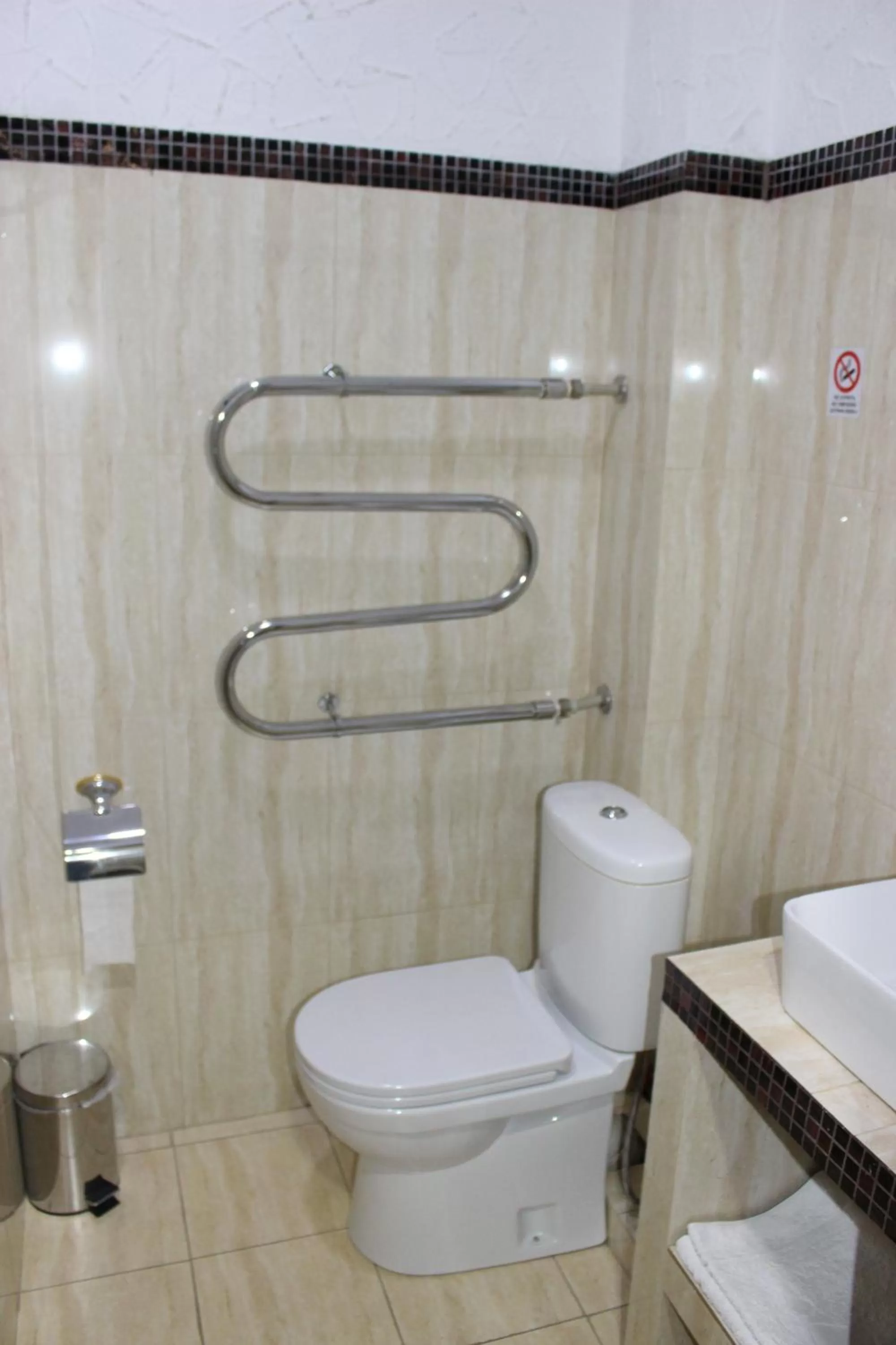 Toilet in Resident Hotel Almaty
