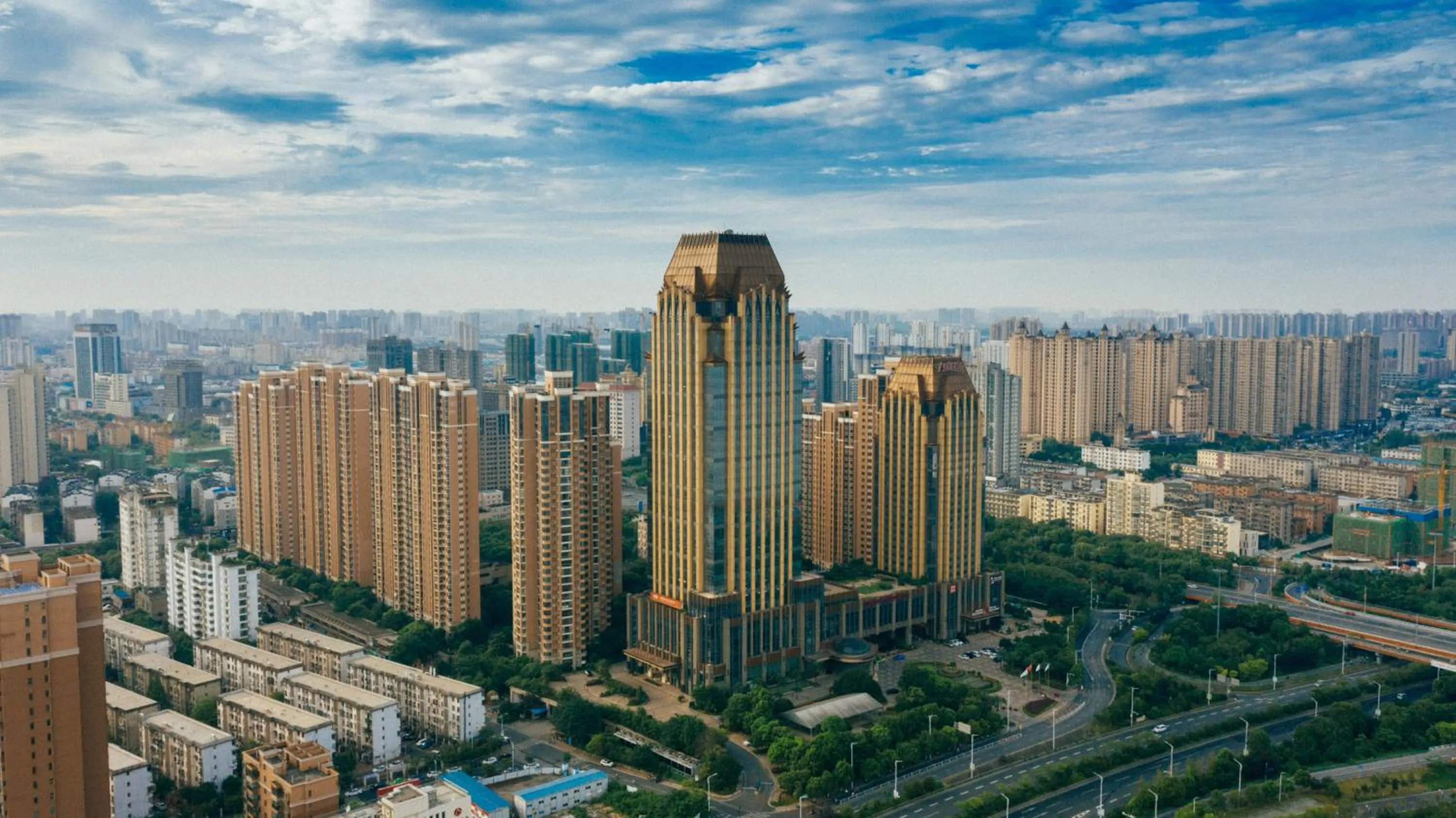 Property building in Crowne Plaza Nanchang Riverside, an IHG Hotel