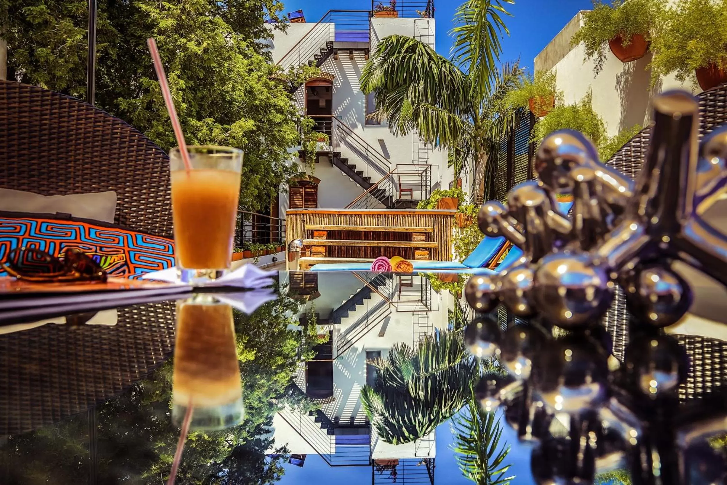 Decorative detail, Pool View in Casa de Isabella, a Kali Hotel