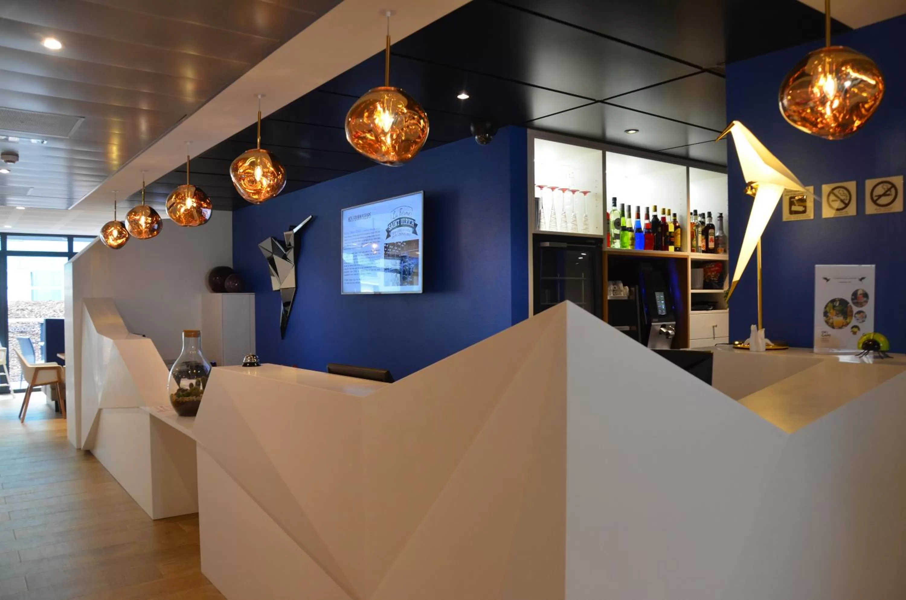 Lobby or reception in Hôtel ORIGAMI