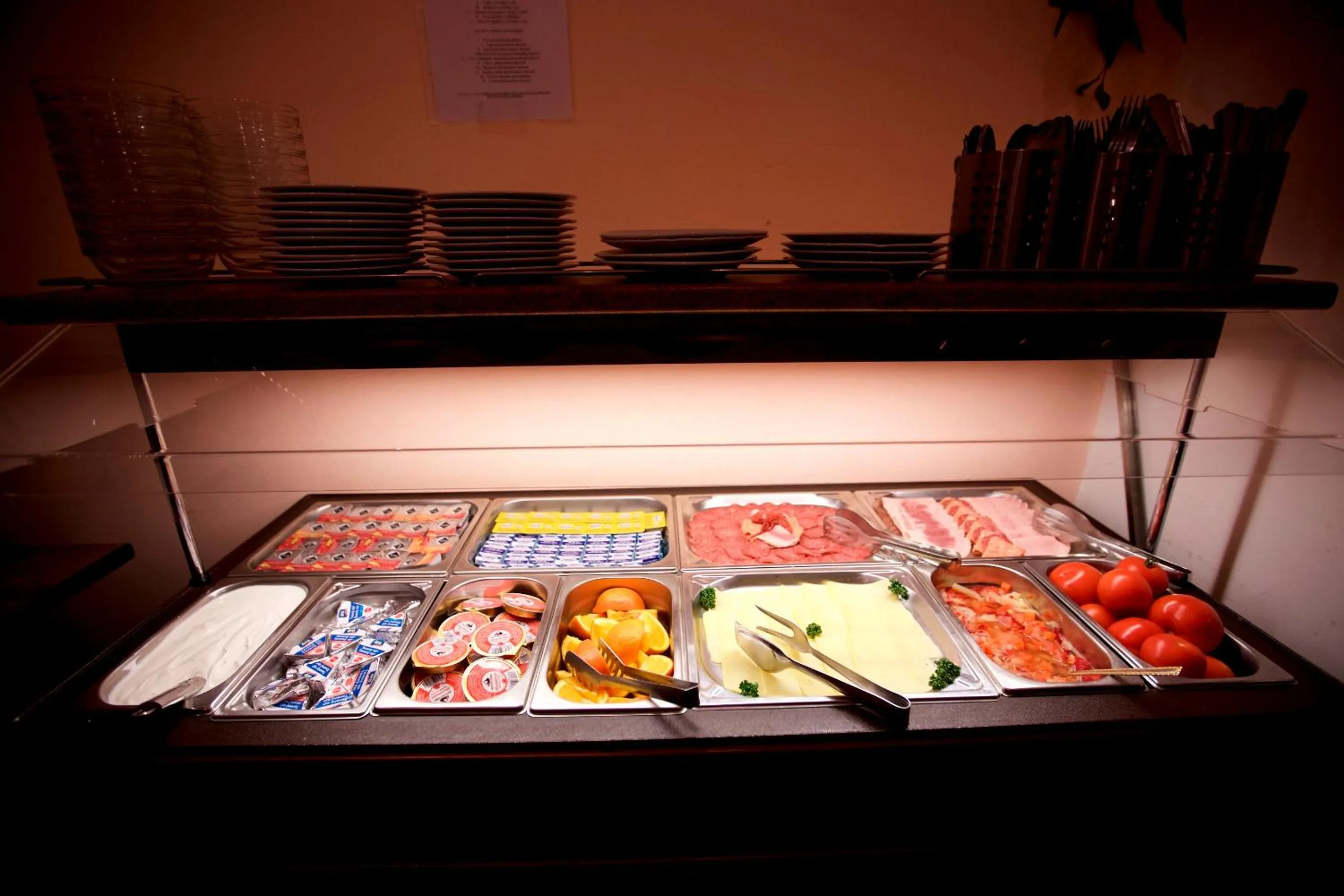 Buffet breakfast in Hotel Olga