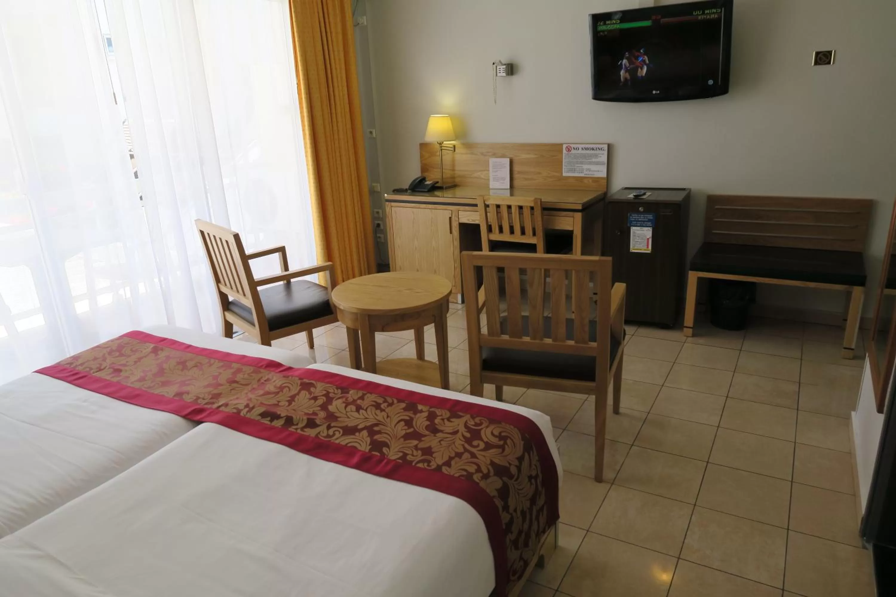 Bed in Central Hotel