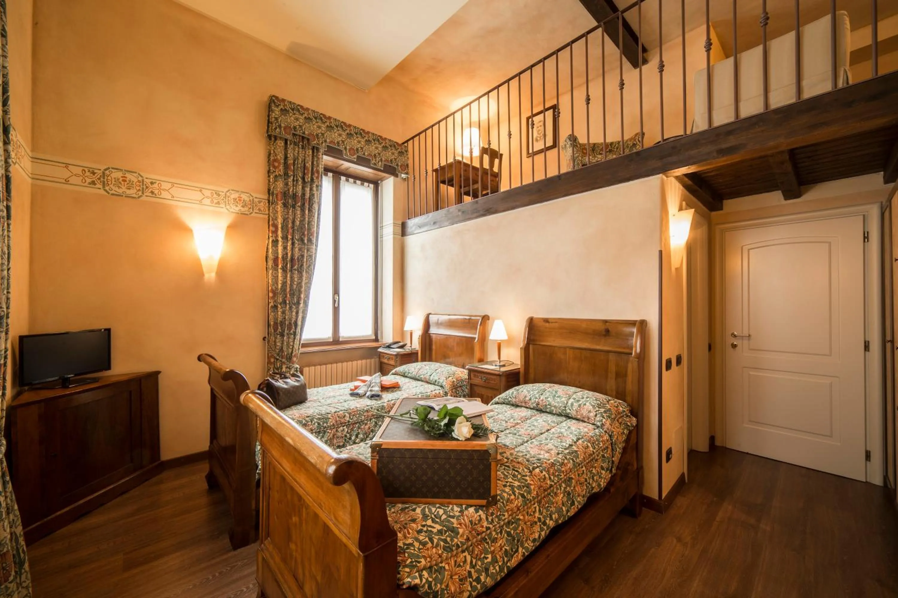 Bed in Al Borducan Boutique Hotel