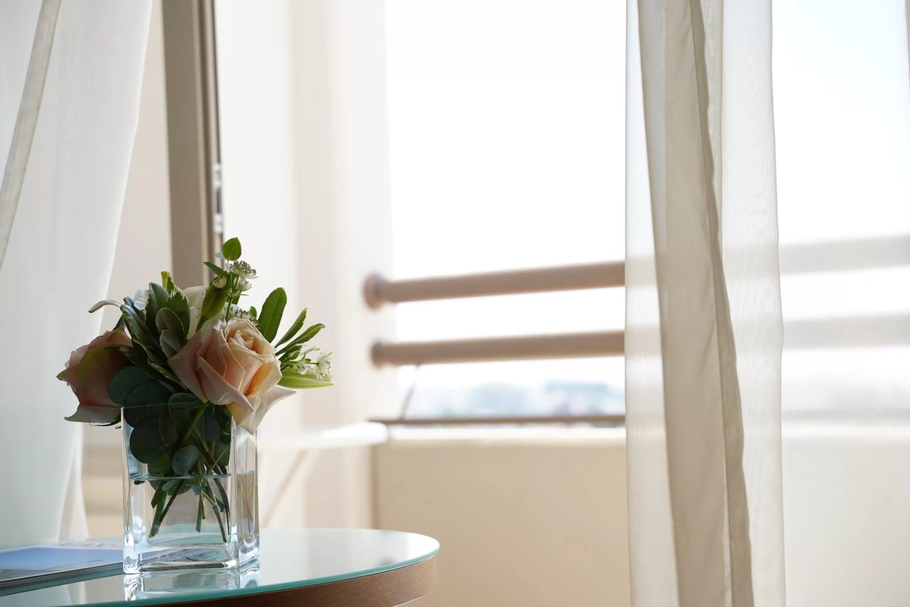 Seating area in Ajax Hotel