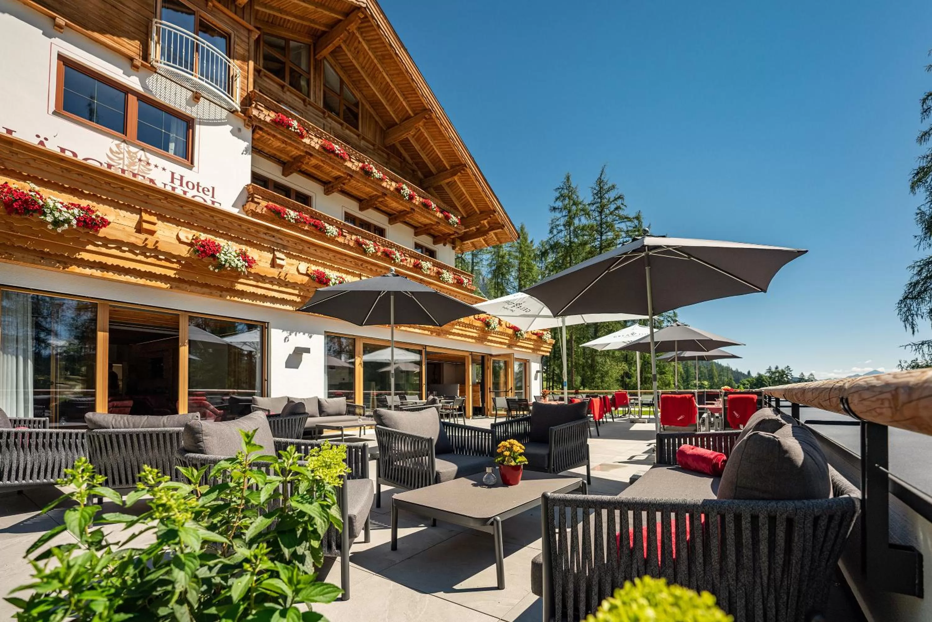 Restaurant/places to eat in Naturhotel Lärchenhof