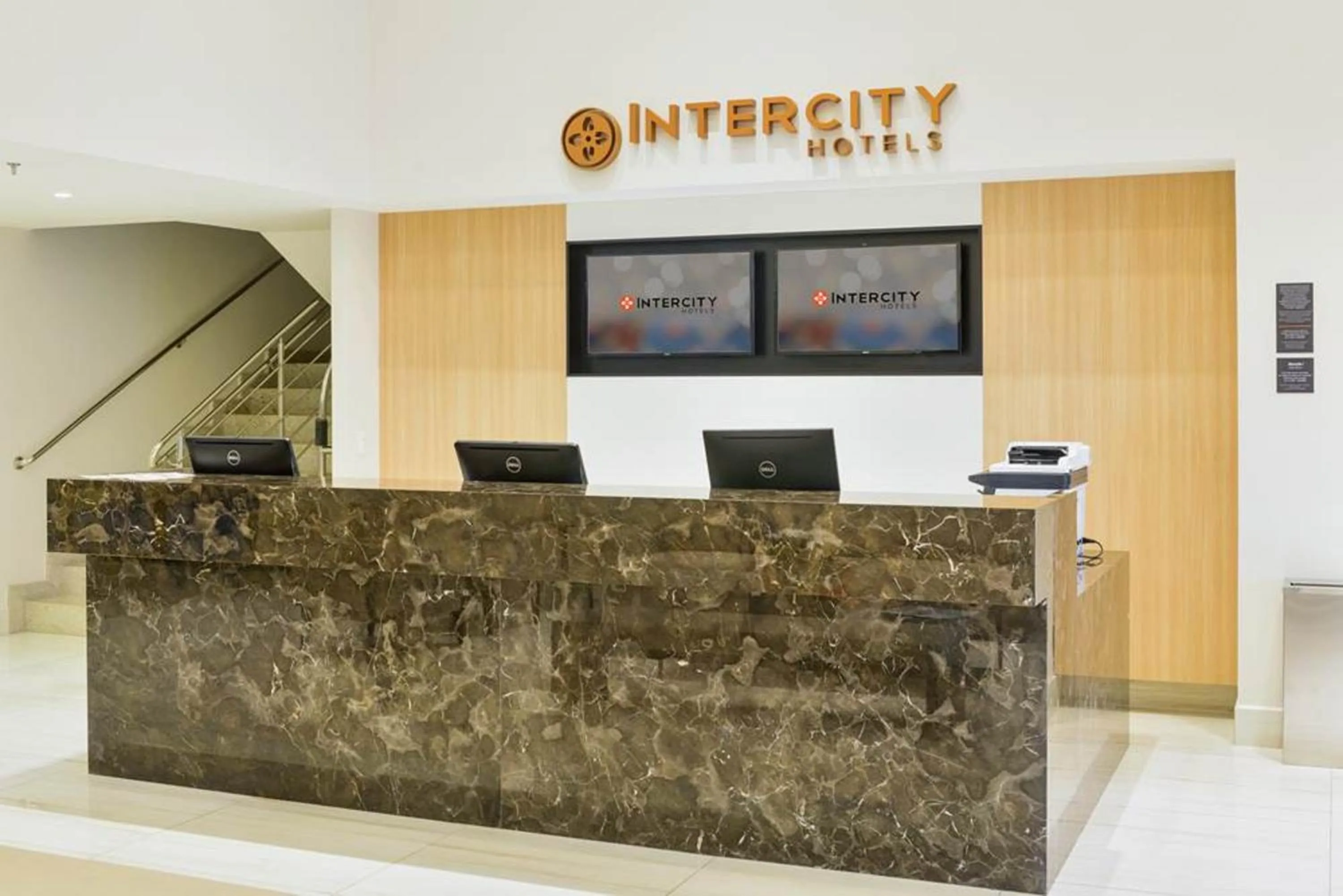 Lobby or reception in Intercity Anápolis