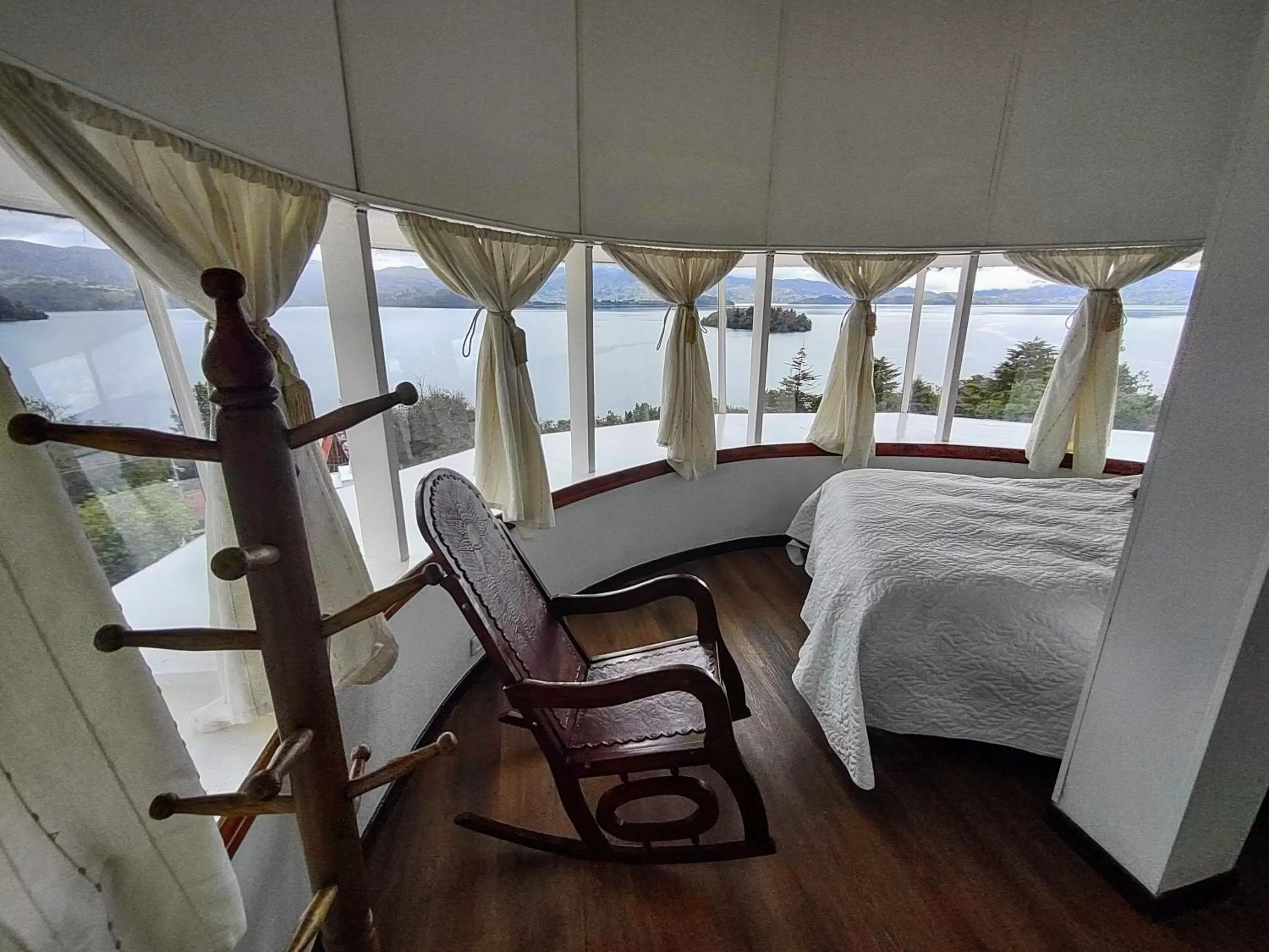 Bedroom in Refugio Génesis habitaciones Lago de Tota