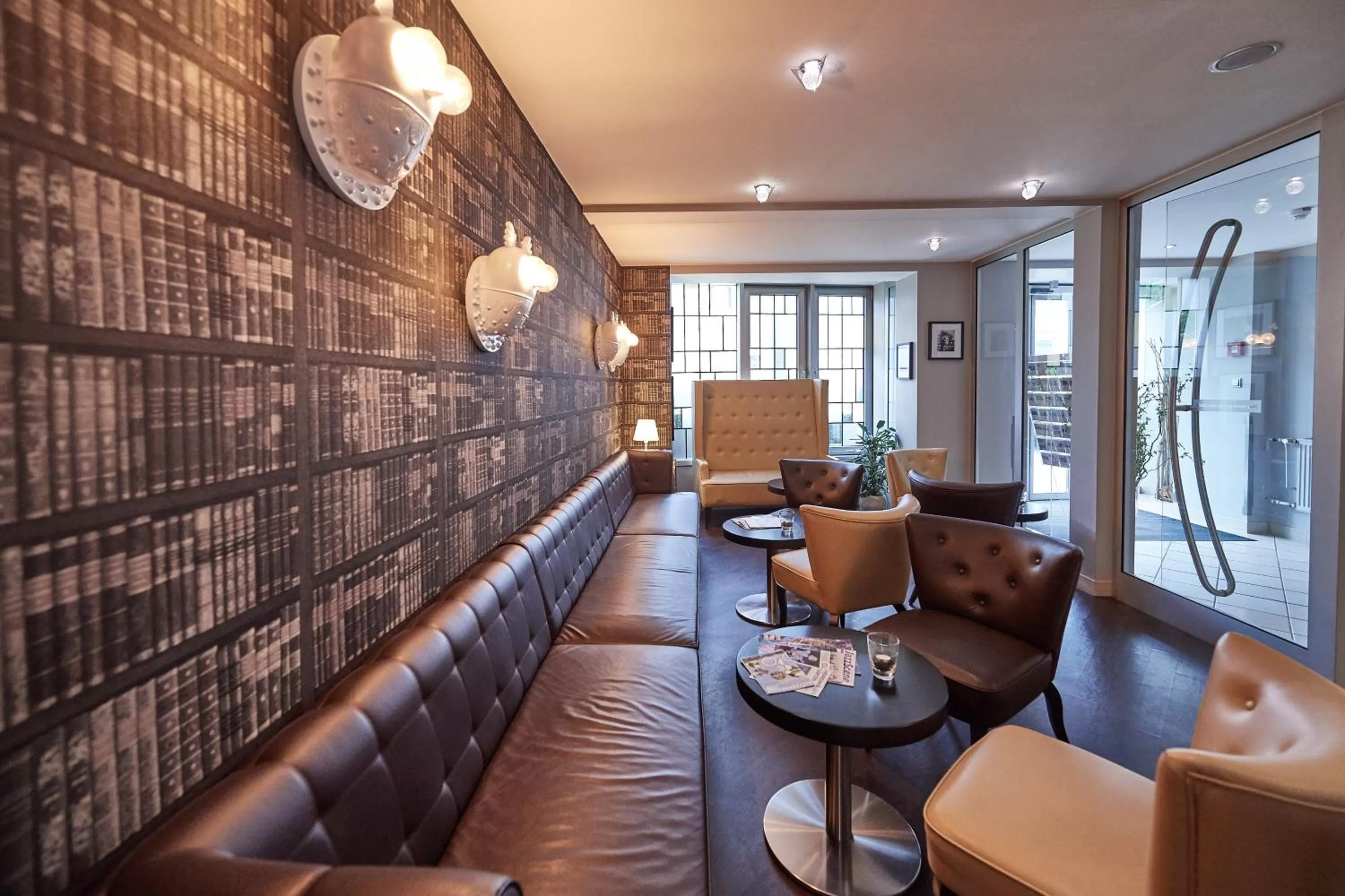 Lobby or reception in Hotel Amadeus