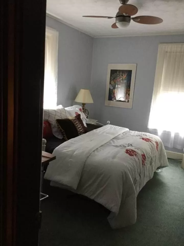 Bed in Pemberley House Bed and Breakfast