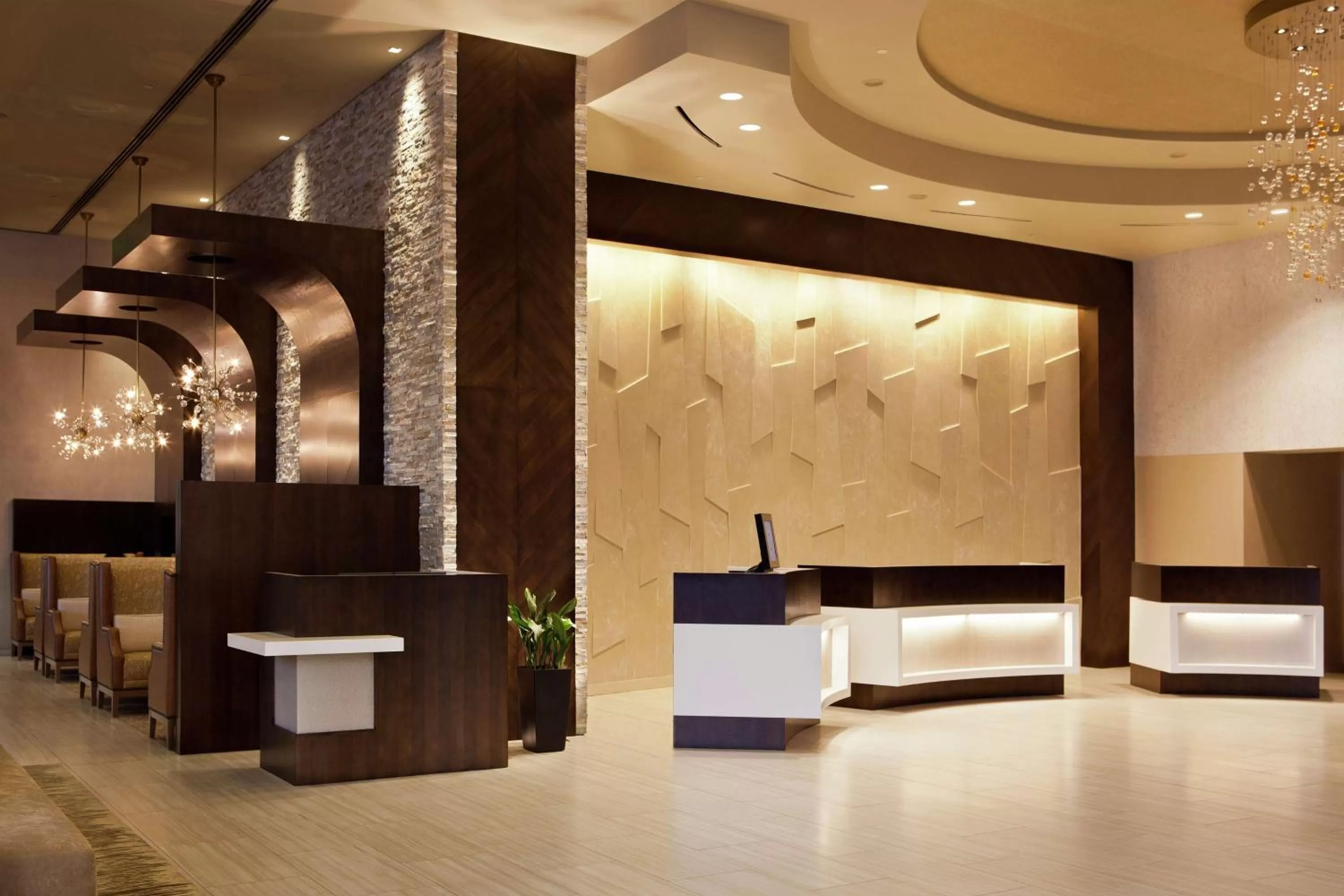 Lobby or reception in Hilton Denver City Center