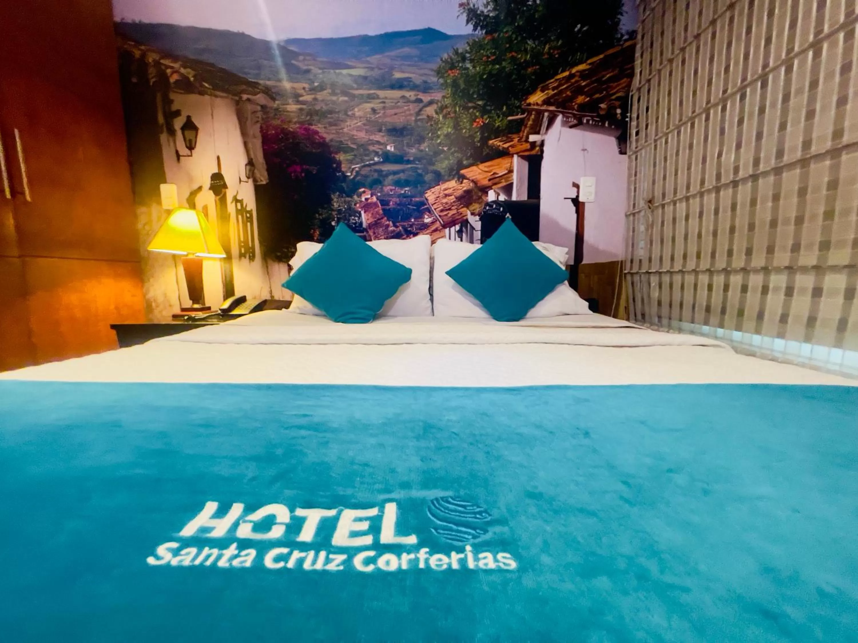 Photo of the whole room, Swimming Pool in Hotel Santa Cruz Bogotá