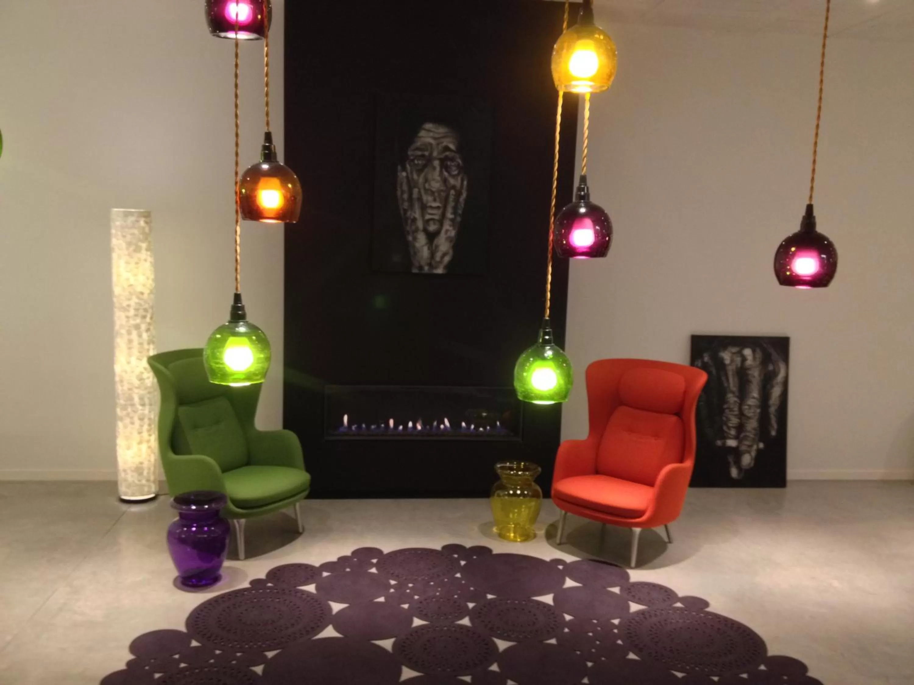 Lobby or reception in Hotel Corbie Geel