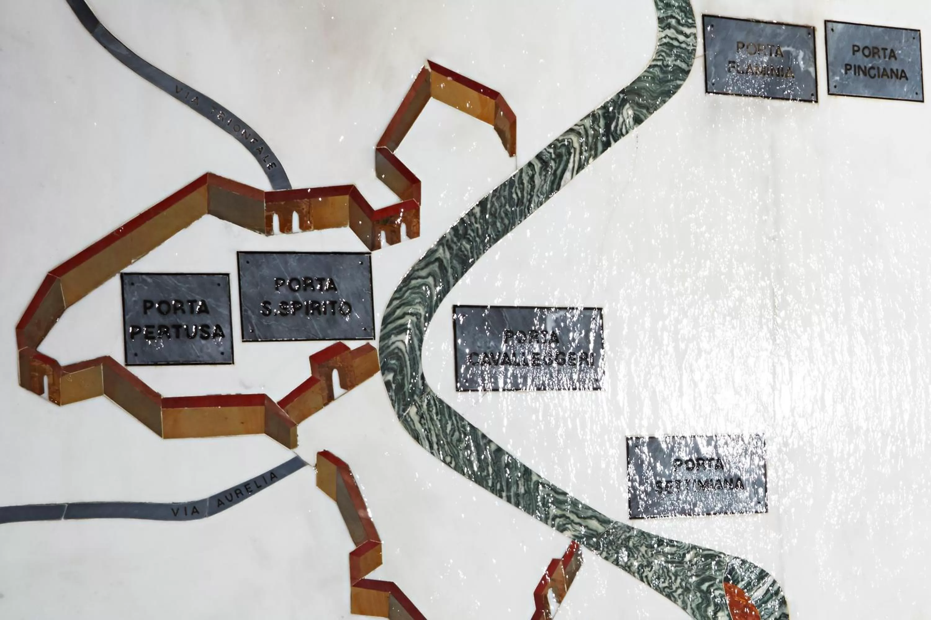 Decorative detail in Hotel The Building