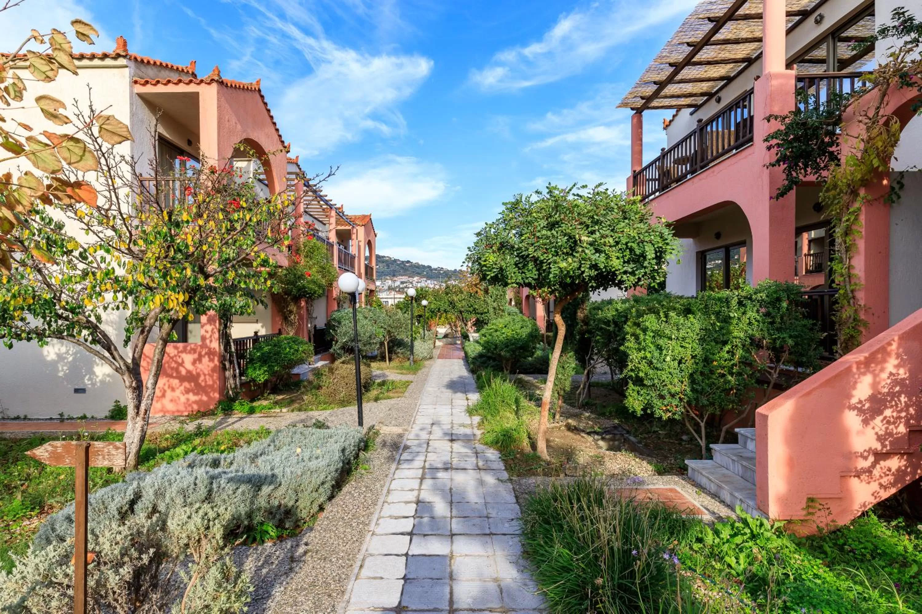 Property building in Rigas Hotel Skopelos